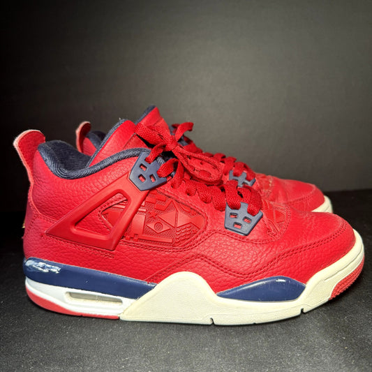 Air Jordan 4 Retro GS FIBA Kids Shoes - Size 4.5