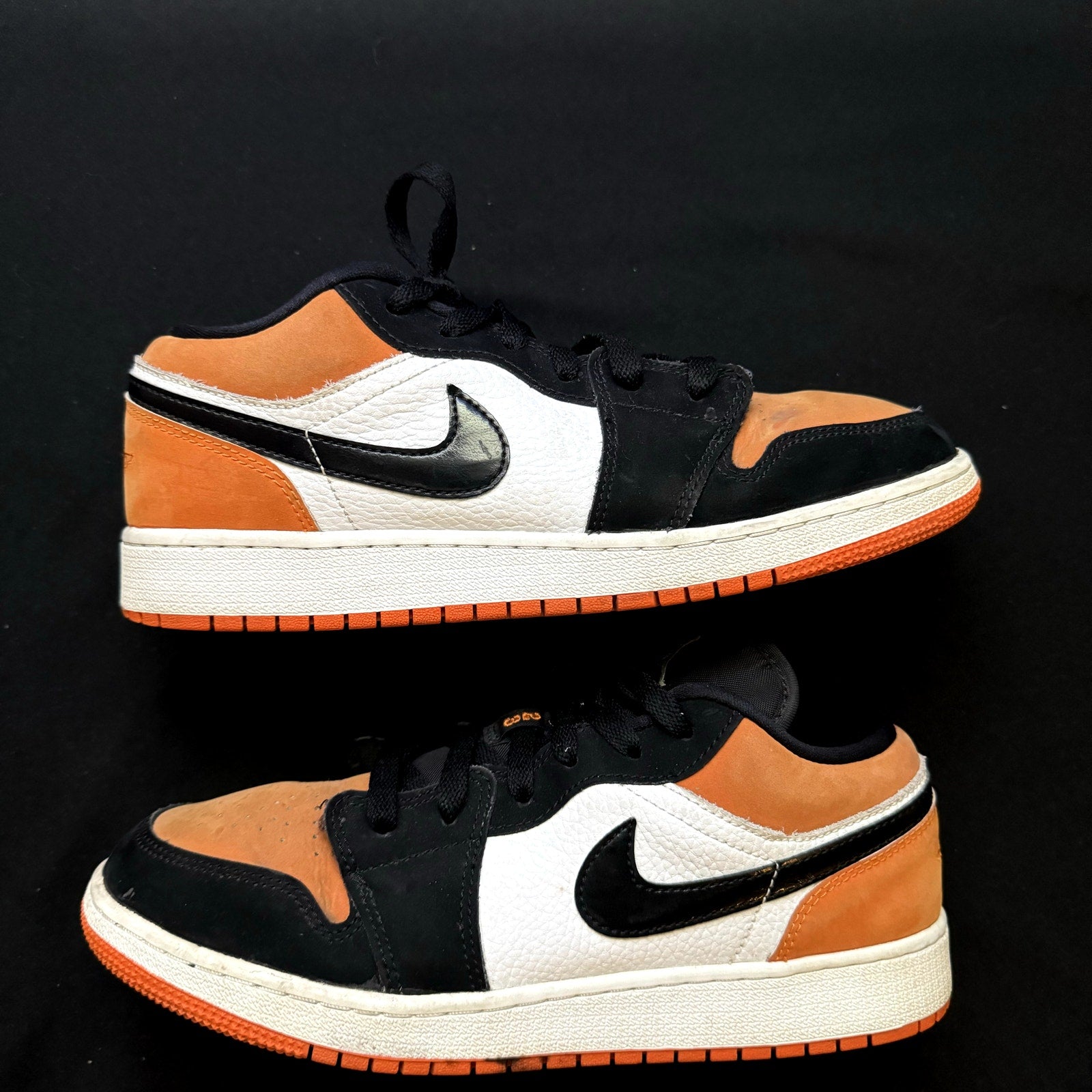 Air Jordan 1 Low GS Shattered Backboard Kids Shoes - Size 7