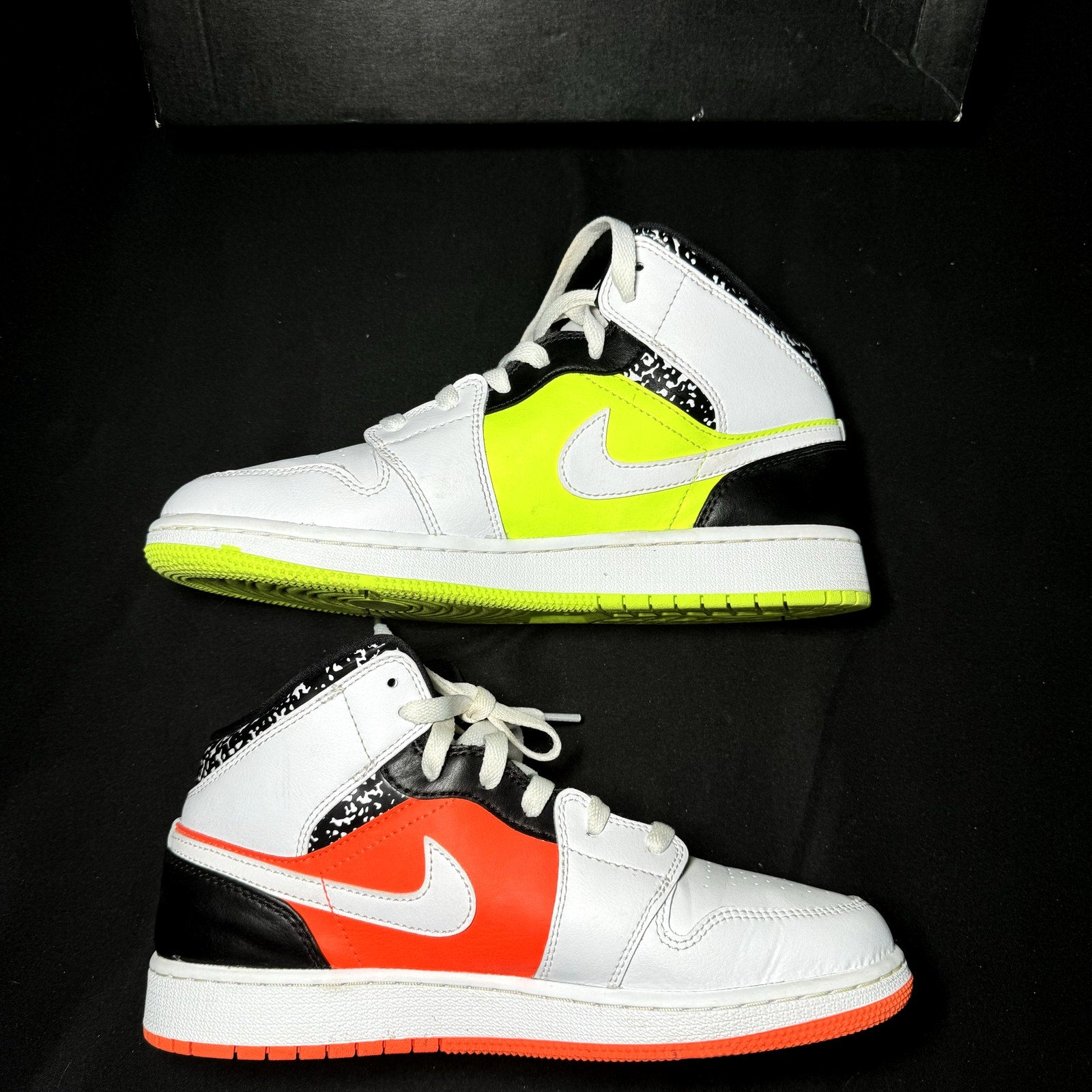 Air Jordan 1 Mid GS Notebook 2020 Kids Shoes - Size 7