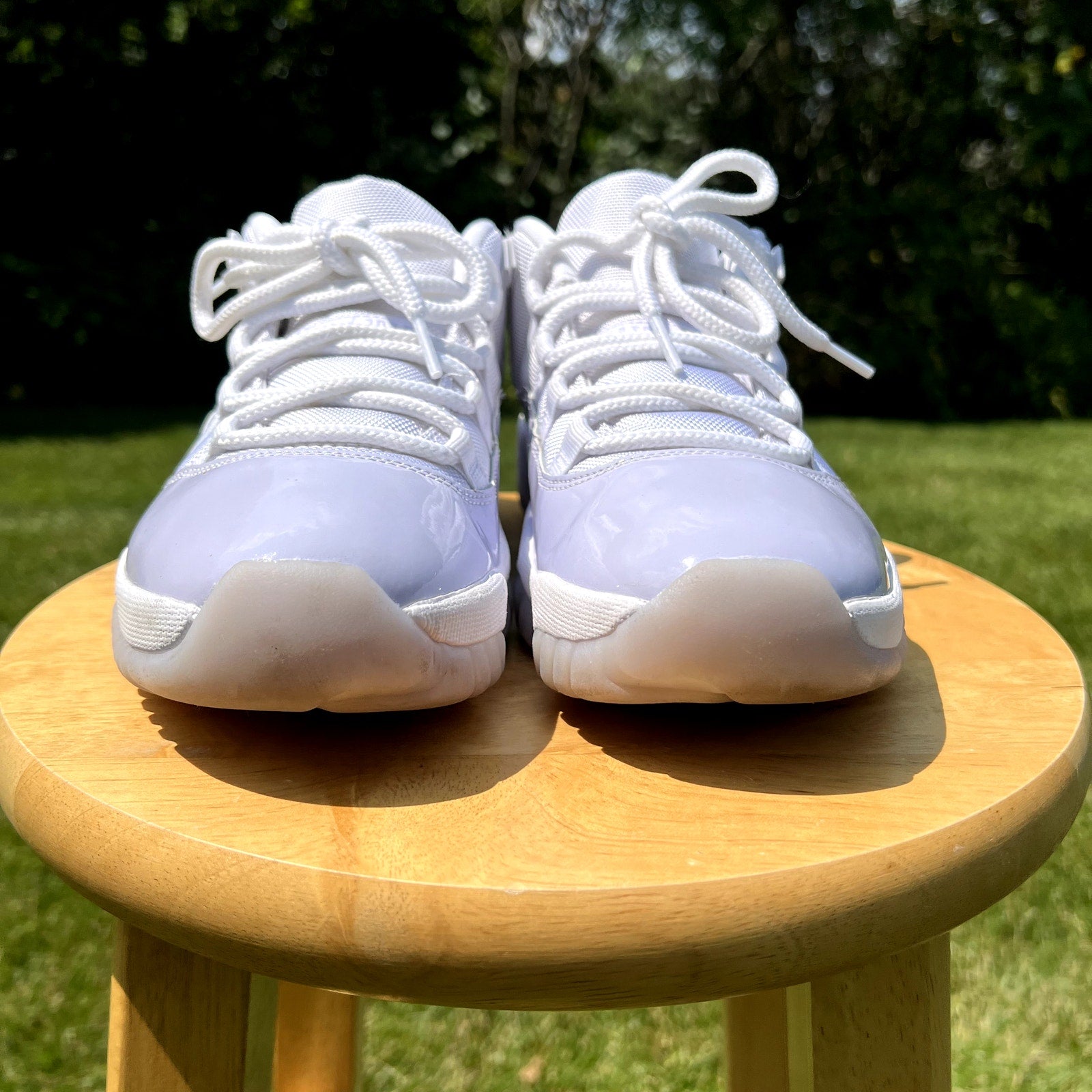 Air Jordan 11 Retro Low Pure Violet Women's Shoes - Size 10.5