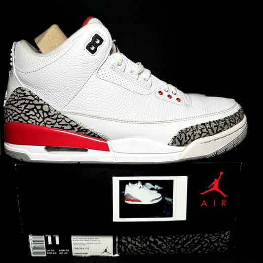 Air Jordan 3 Retro Hall of Fame Men's Shoes - Size 11