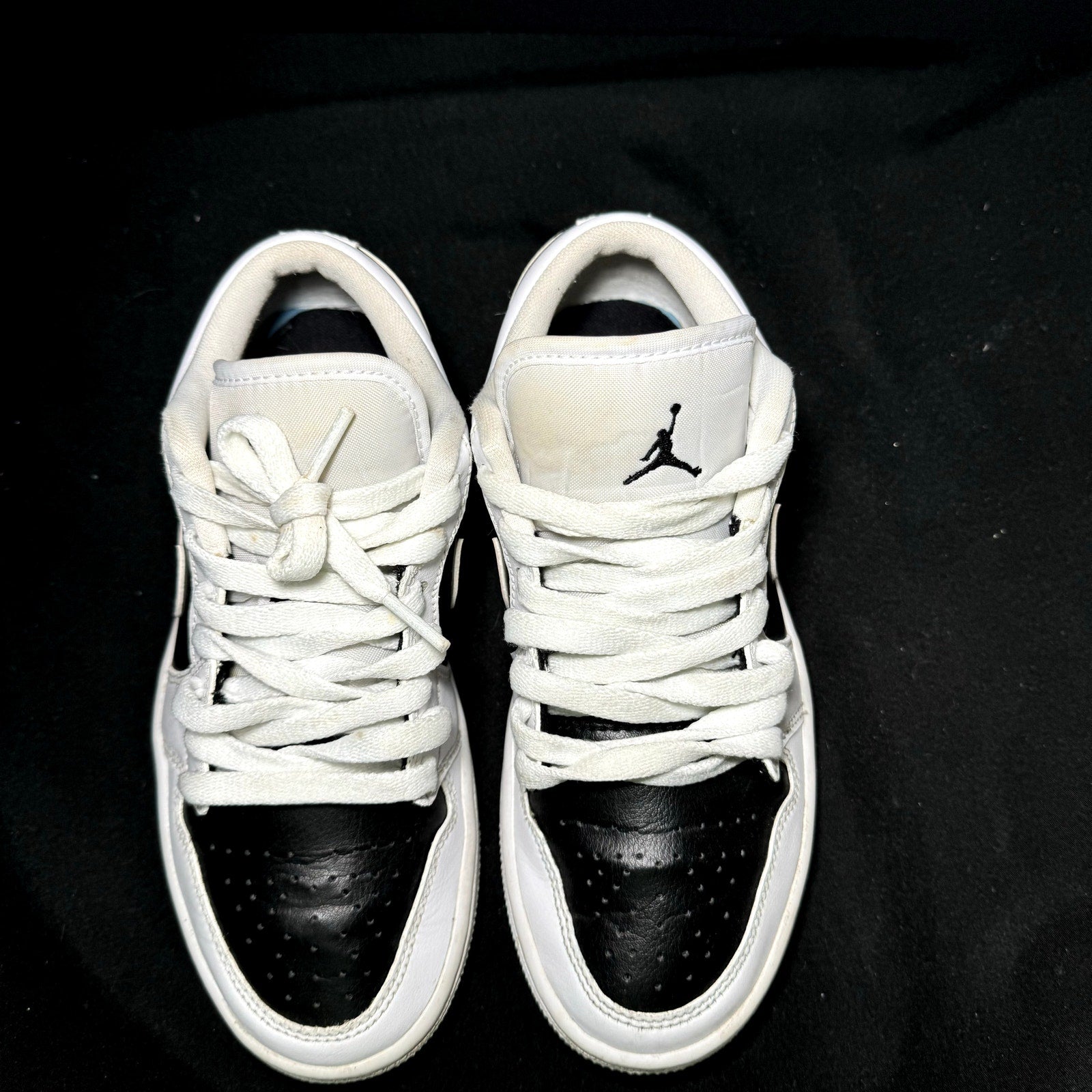 Air Jordan 1 Low Panda Women's Shoes - Size 5.5