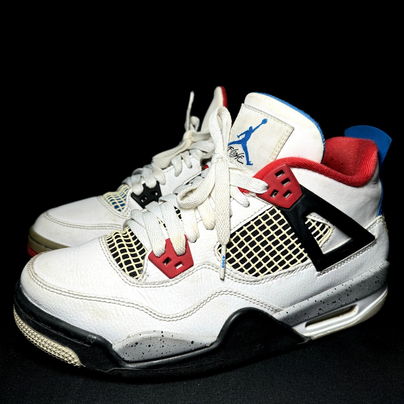 Air Jordan 4 Retro SE GS What The 4 2019 Kids Shoes  - Size 6