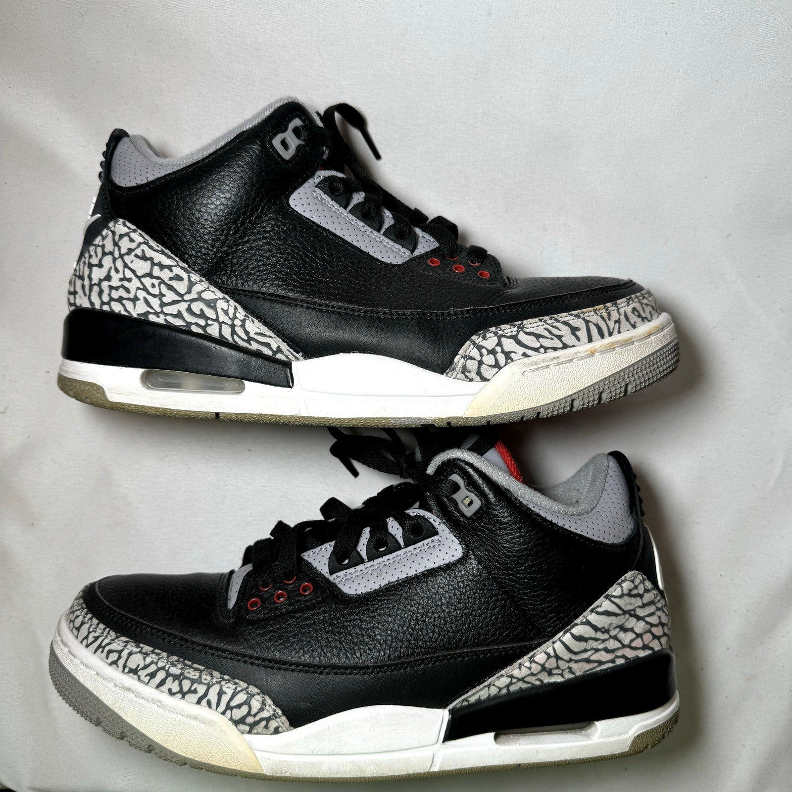 Air Jordan 3 Retro OG Black Cement 2018 Men's Shoes - Size 9.5