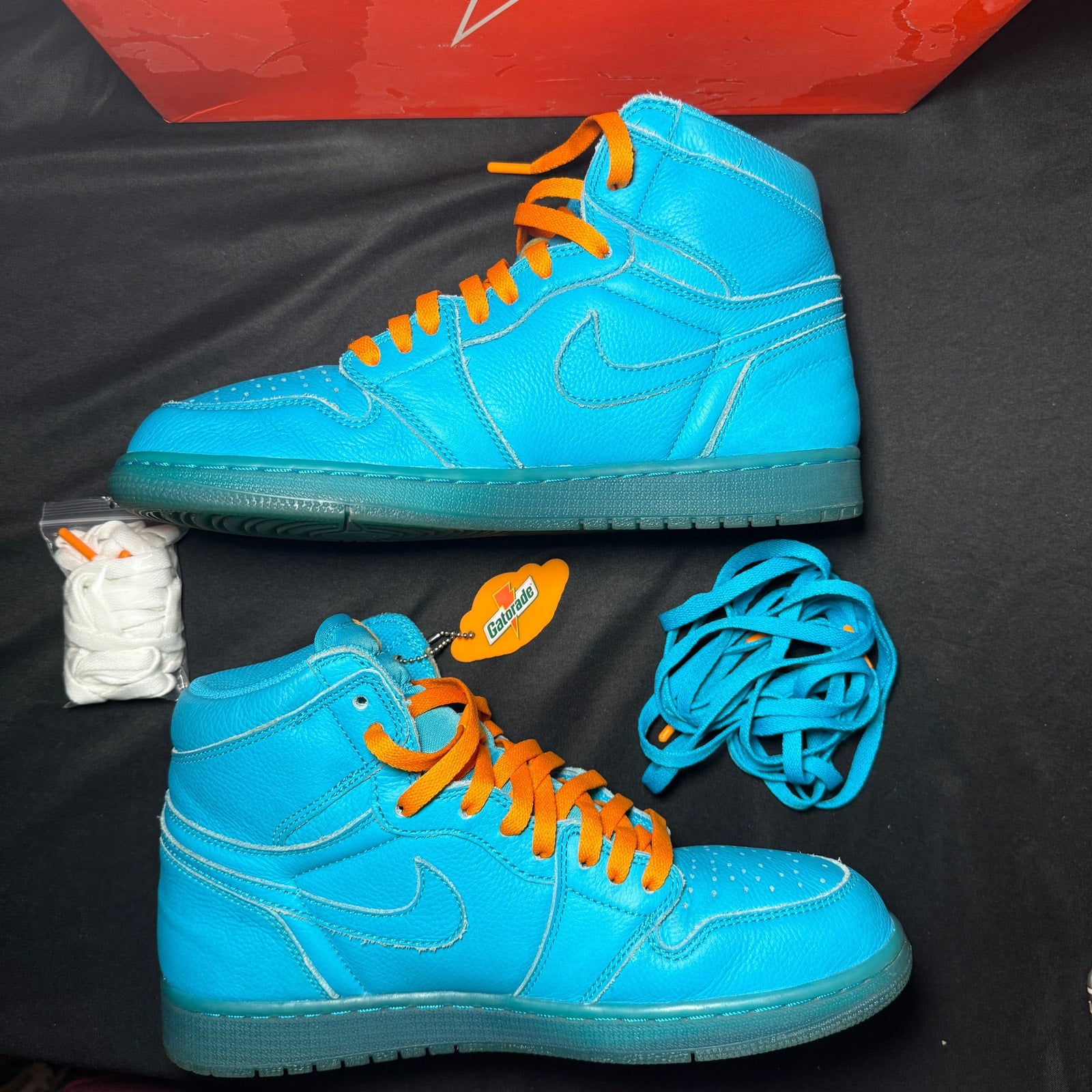 Air Jordan 1 Retro High OG G8RD Blue Lagoon Men's Shoes - Size 10.5