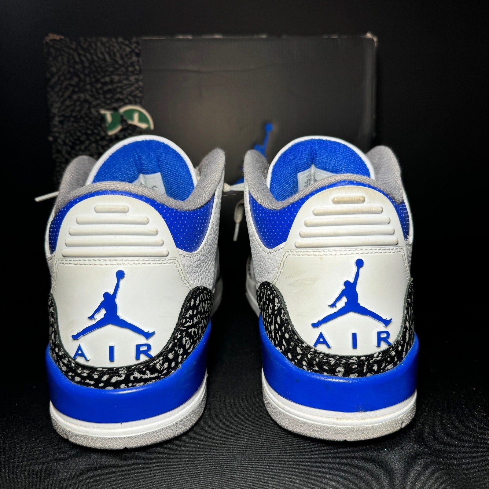 Air Jordan 3 Retro Racer Blue Men's Shoes - Size 12