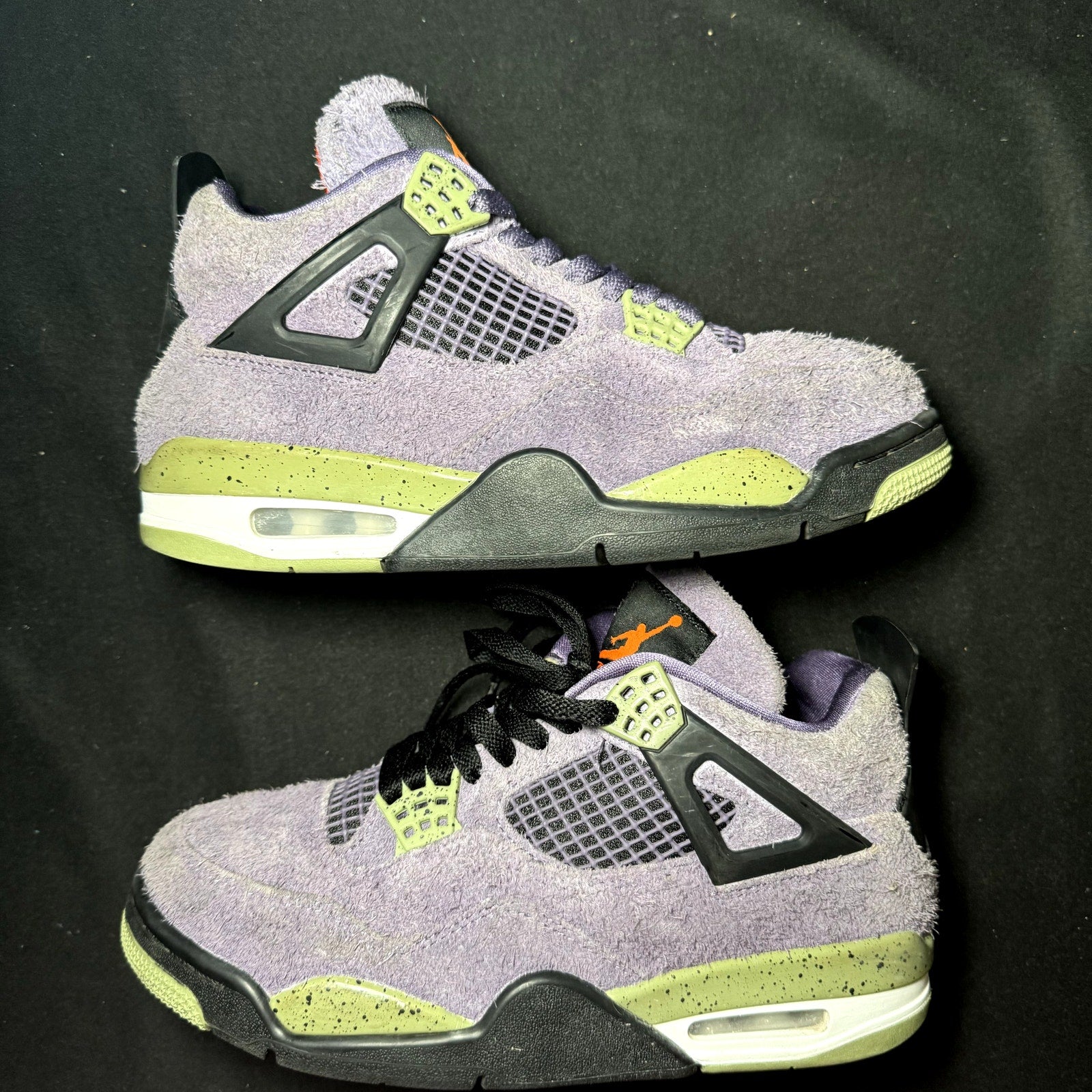 Air Jordan 4 Retro Canyon Purple Women's Shoes - Size 7