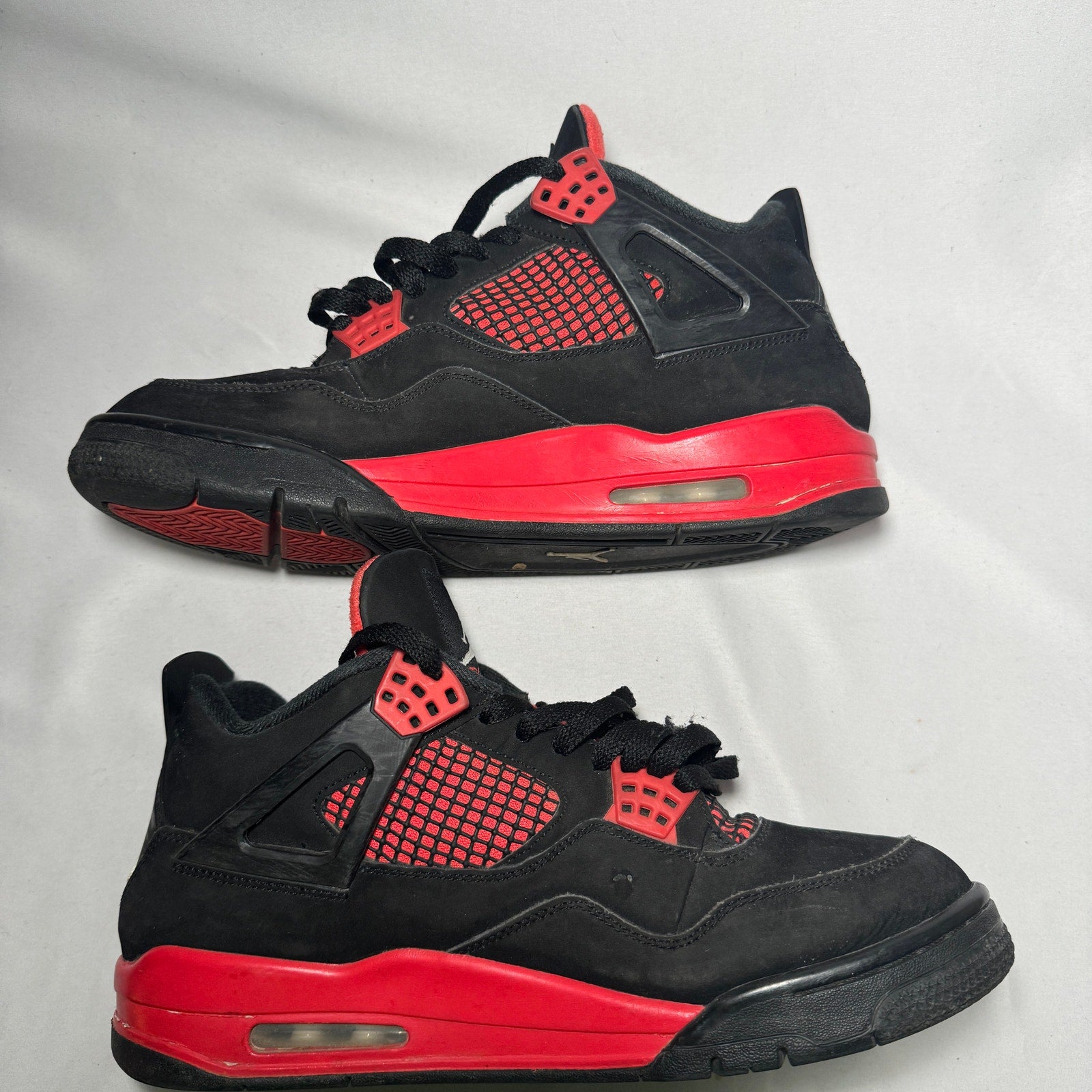 Air Jordan 4 Retro Red Thunder Men's Shoes - Size 10