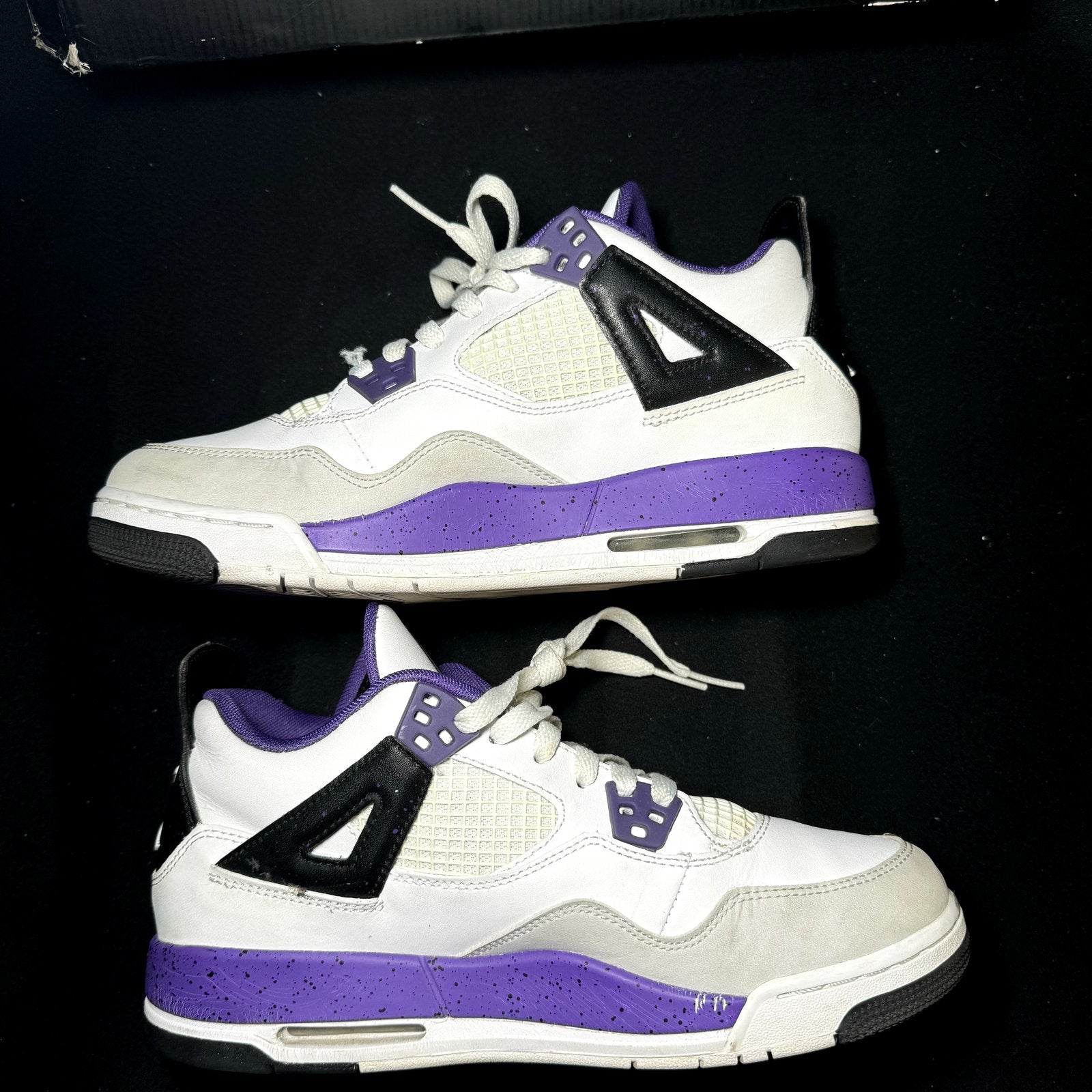 Air Jordan 4 Retro GS Ultraviolet Kids Shoes - Size 7