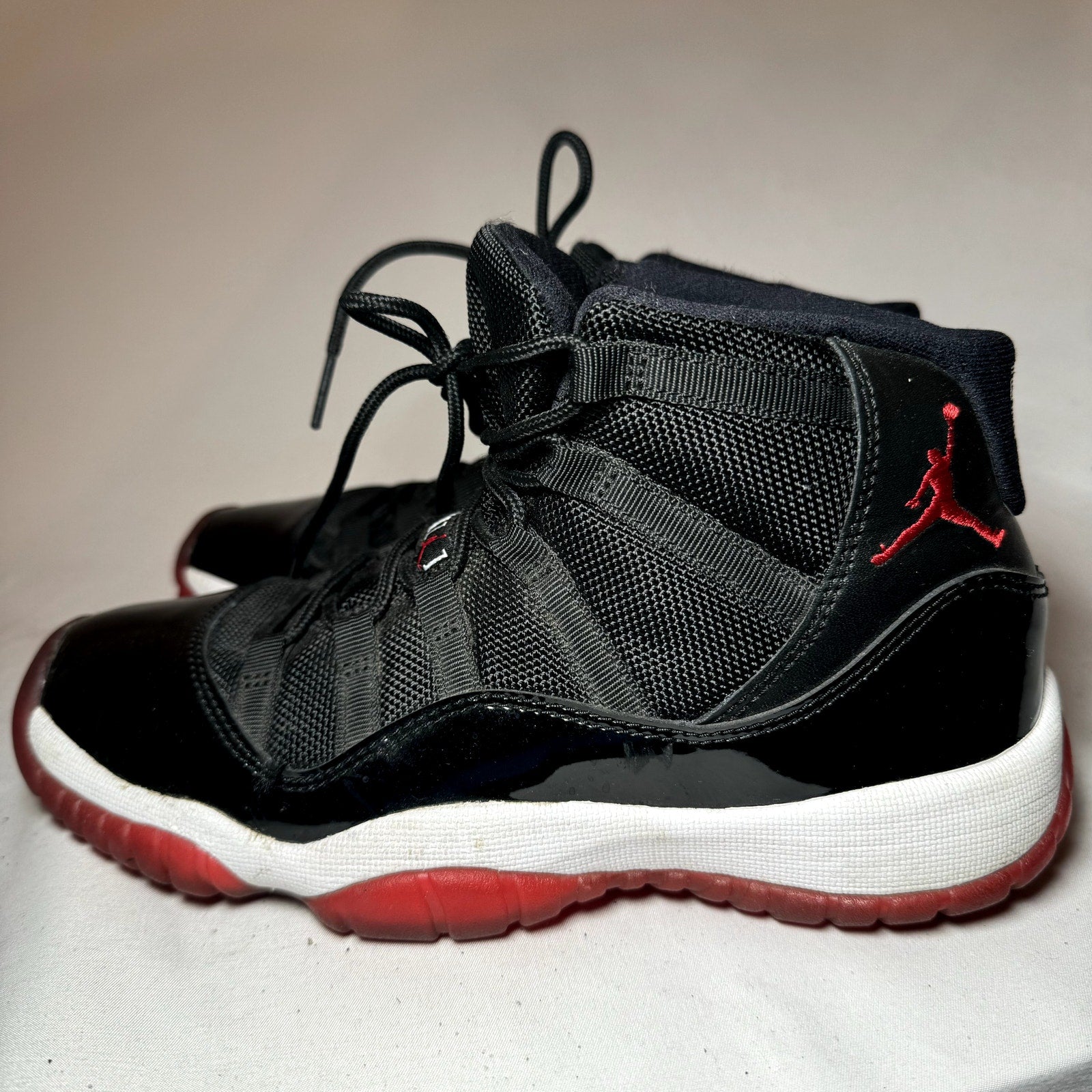 Air Jordan 11 Retro GS Bred 2012 Kids Shoes - Size 4.5