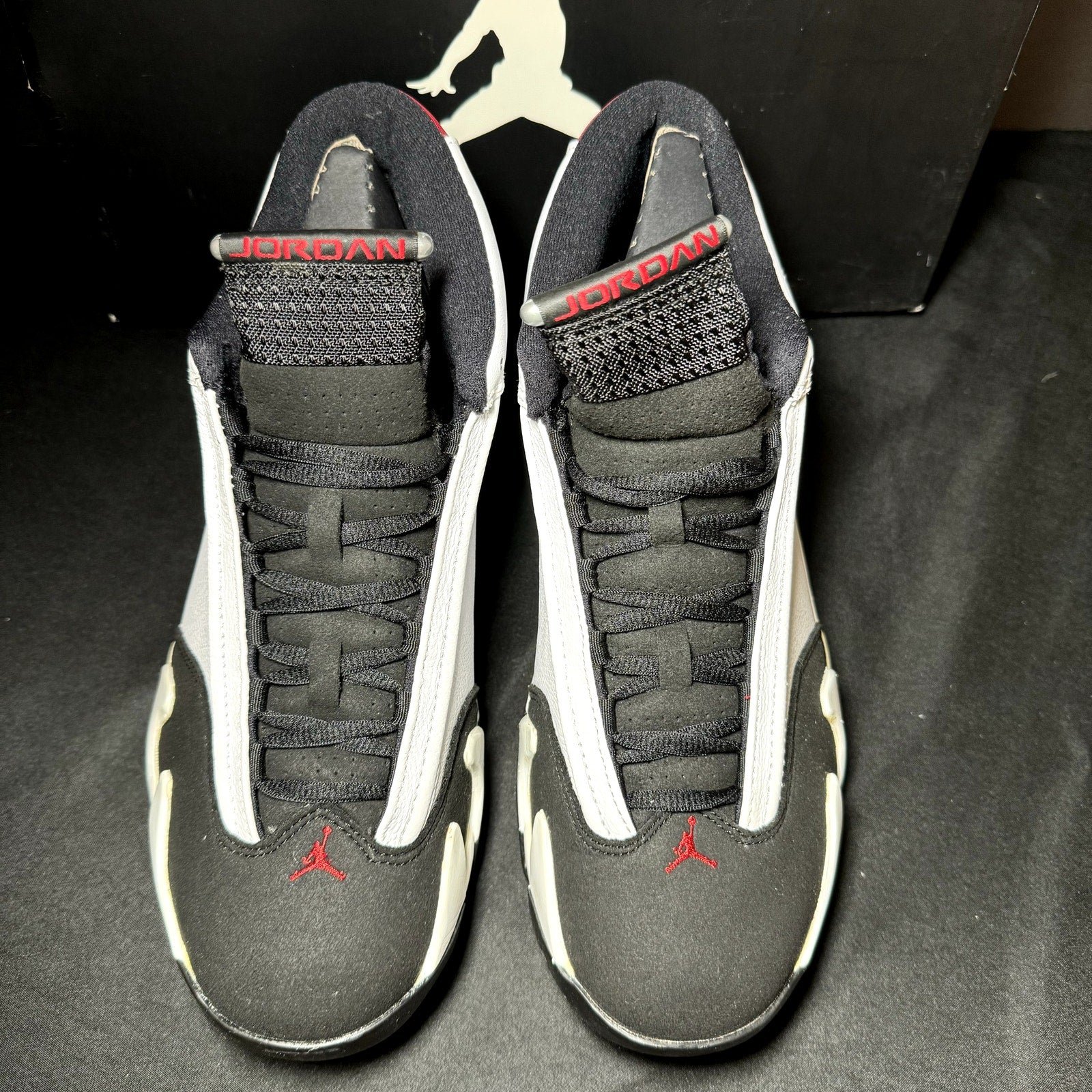 Air Jordan 14 Retro Black Toe 2014 Men's Shoes - Size 9