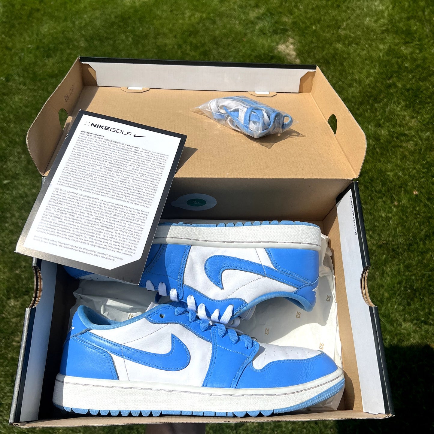 Air Jordan 1 Low Golf UNC Men's Shoes - Size 10