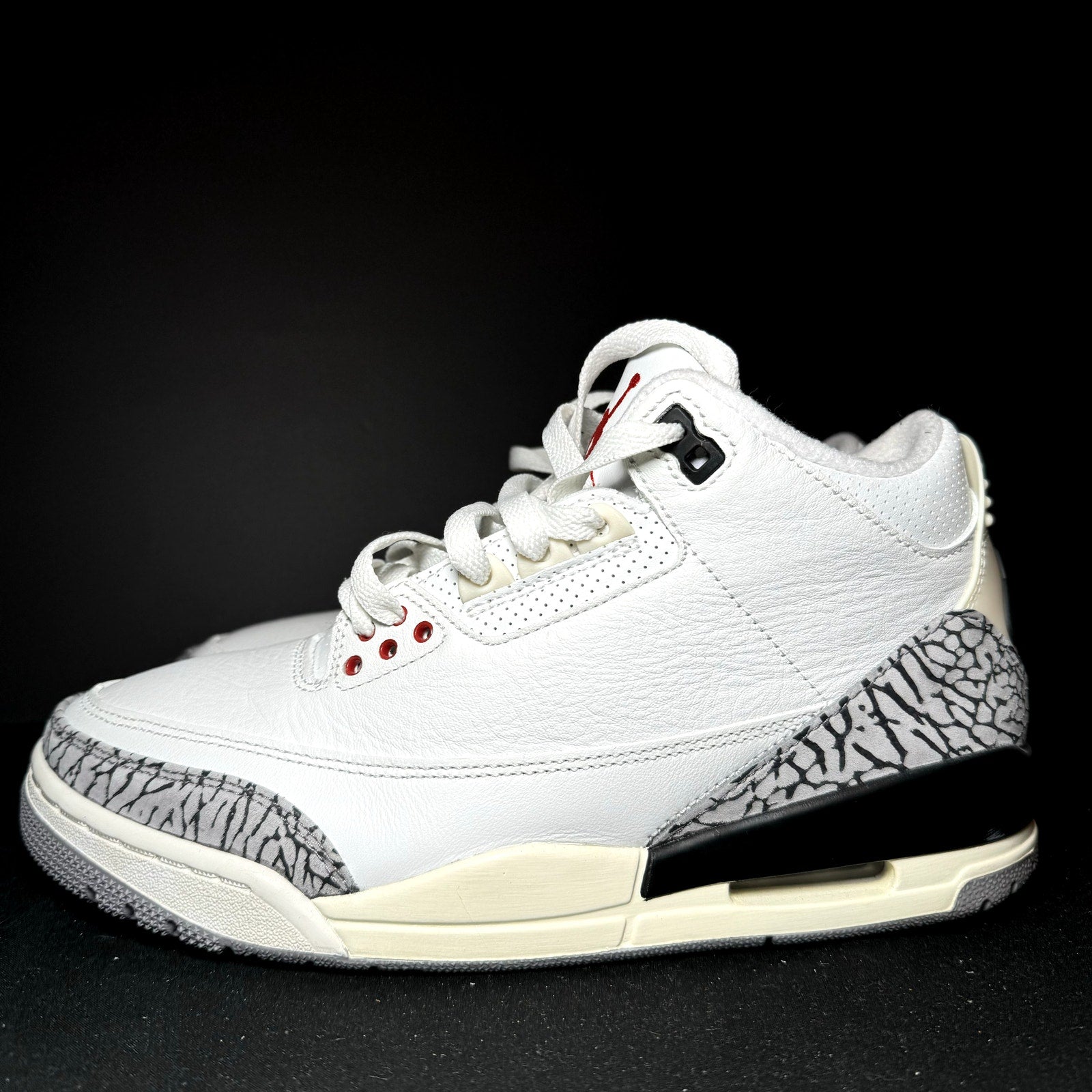 Air Jordan 3 Retro White Cement Reimagined Men's Shoes - Size 8