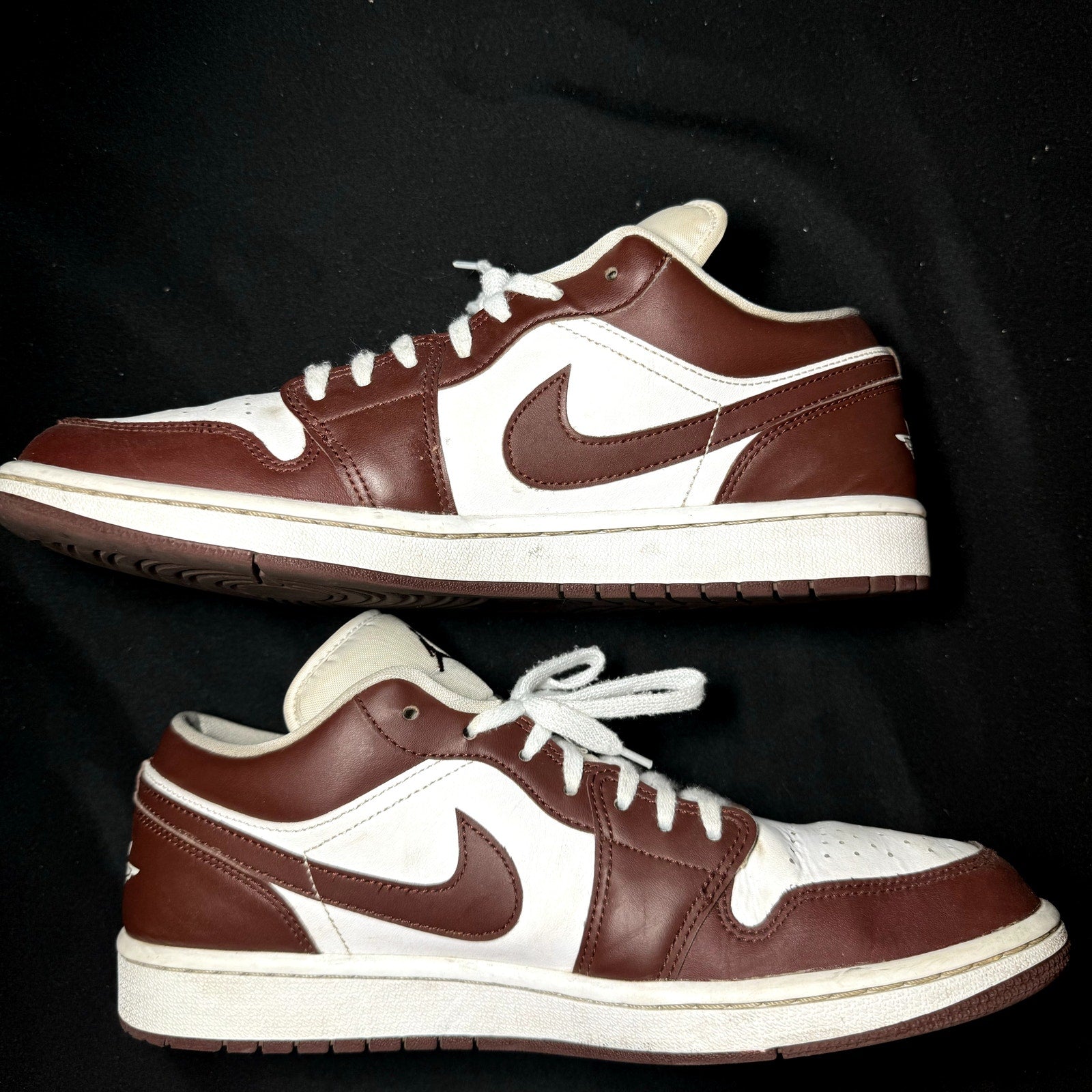 Air Jordan 1 Low Bronze Eclipse Women's Shoes - Size 11.5