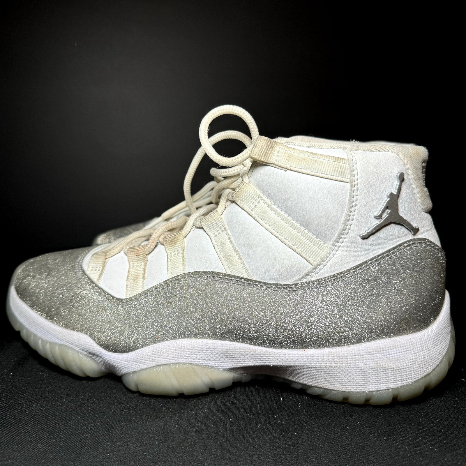 Air Jordan 11 Retro Vast Grey Women's Shoes - Size 8.5