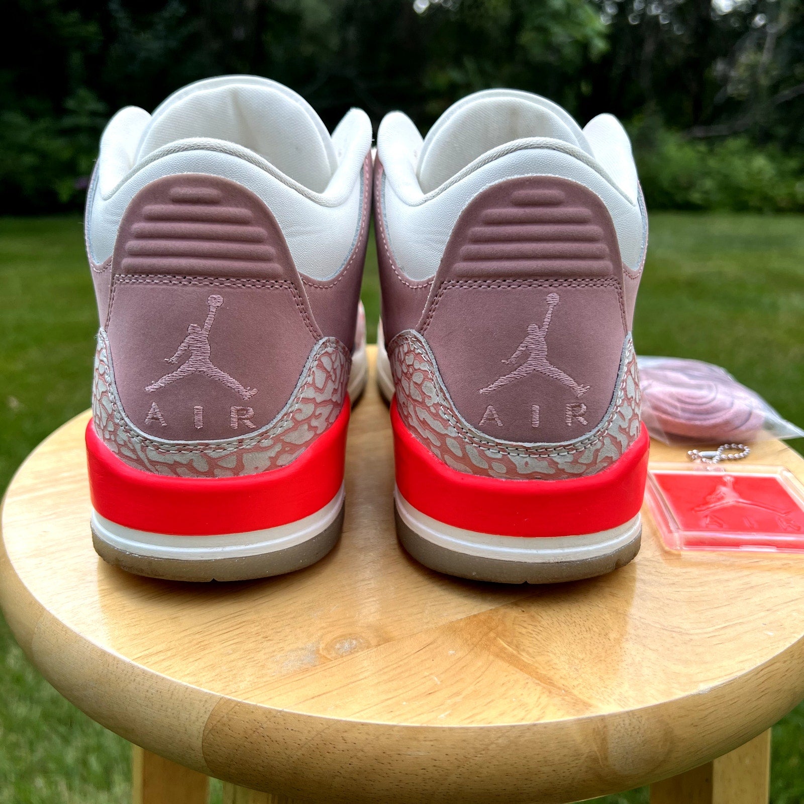 Wmns Air Jordan 3 Retro Rust Pink Women's Shoes - Size 8.5