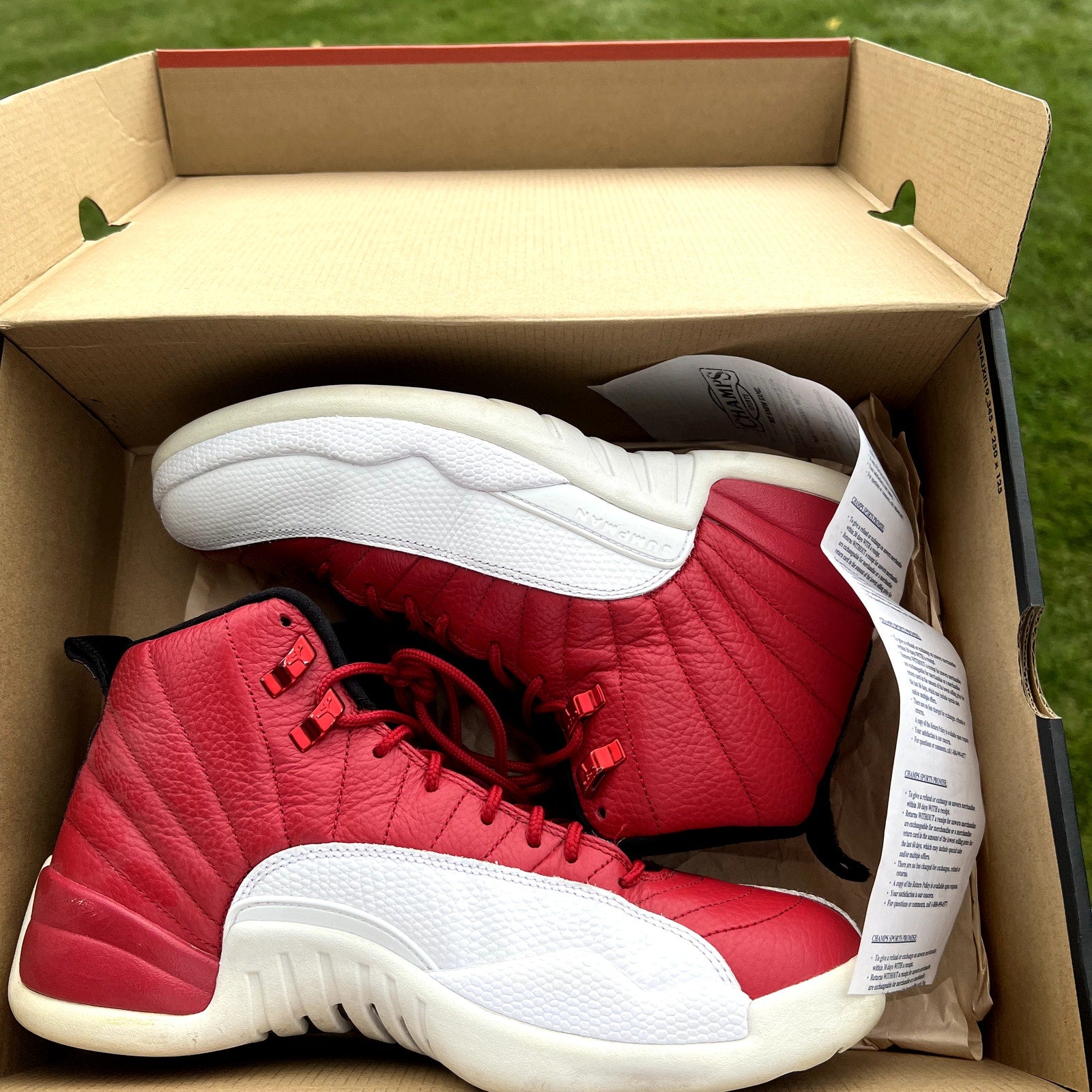 Air Jordan 12 Retro Gym Red Men's Shoes - Size 9