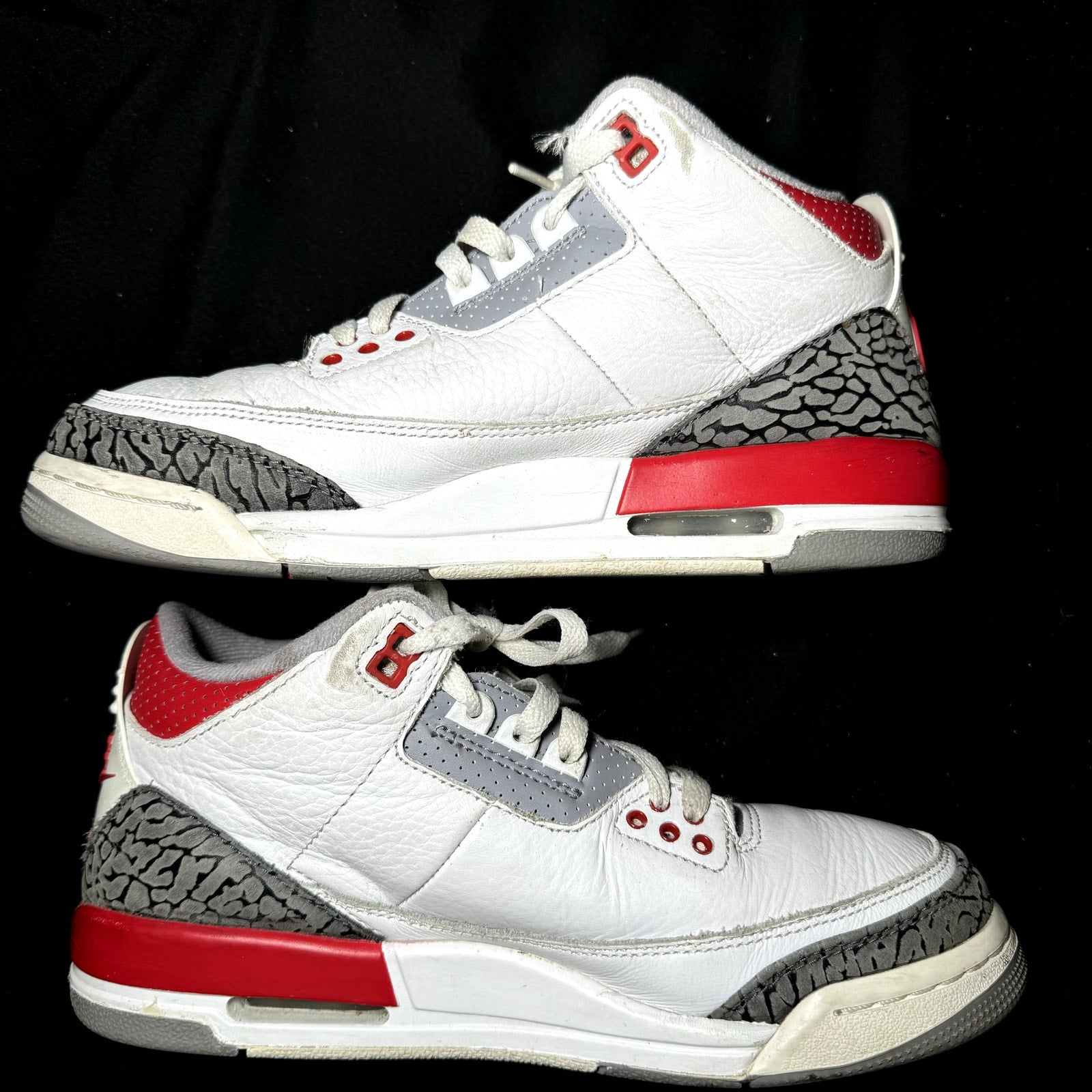 Air Jordan 3 Retro GS Fire Red 2022 Kids Shoes - Size 7