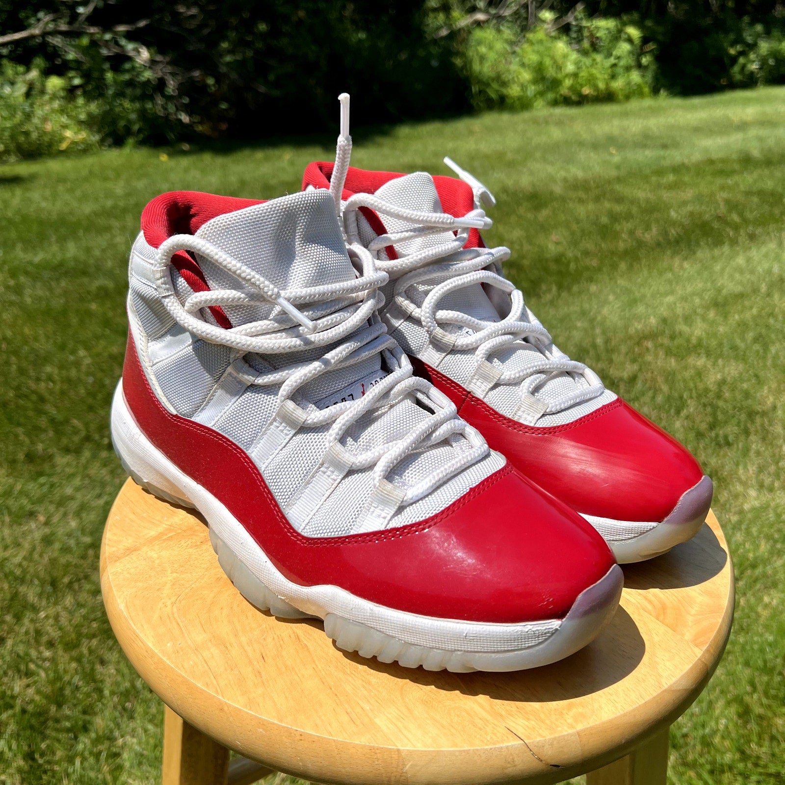 Air Jordan 11 Retro Cherry Men's Shoes - Size 10