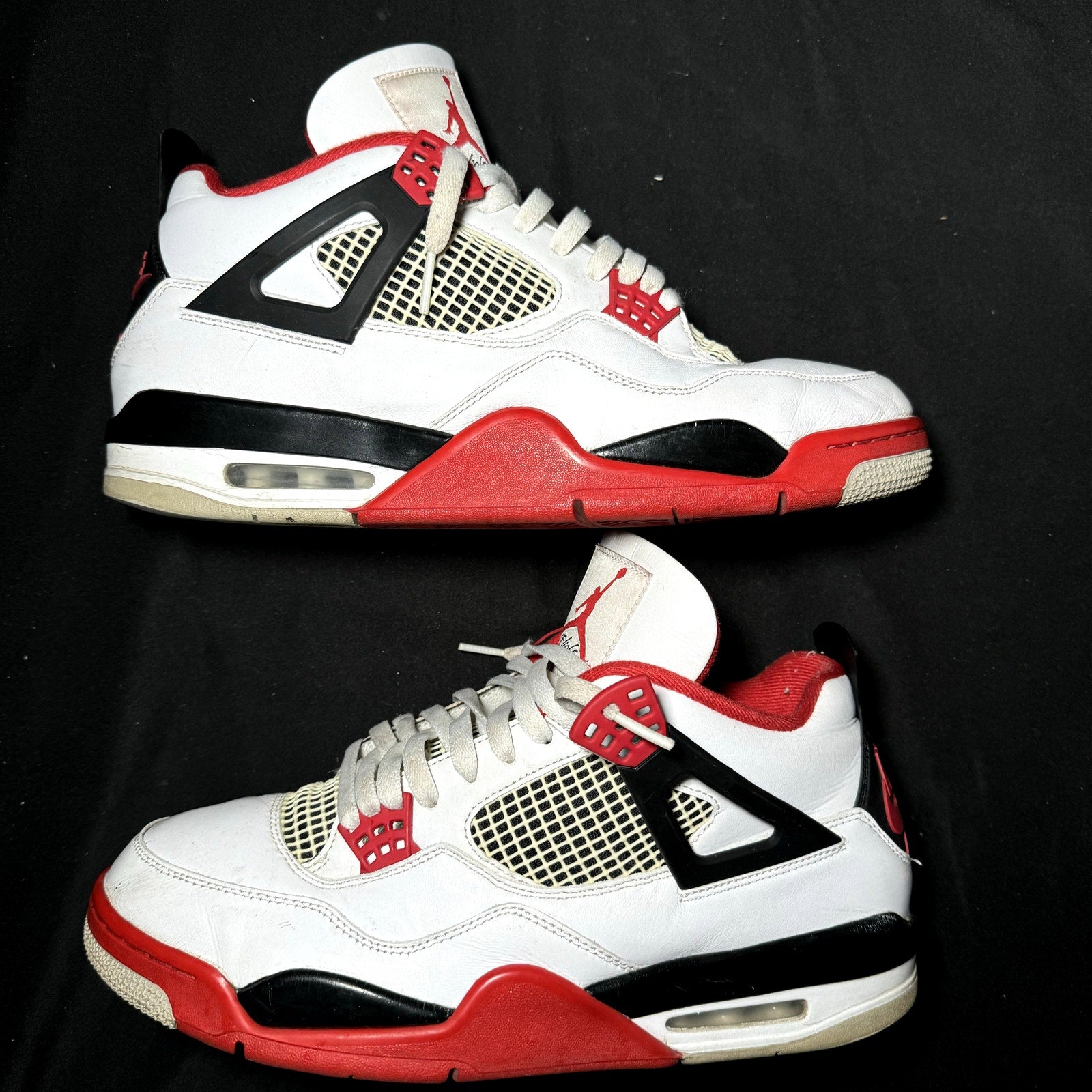 Air Jordan 4 Retro OG Fire Red 2020 Men's Shoes - Size 12