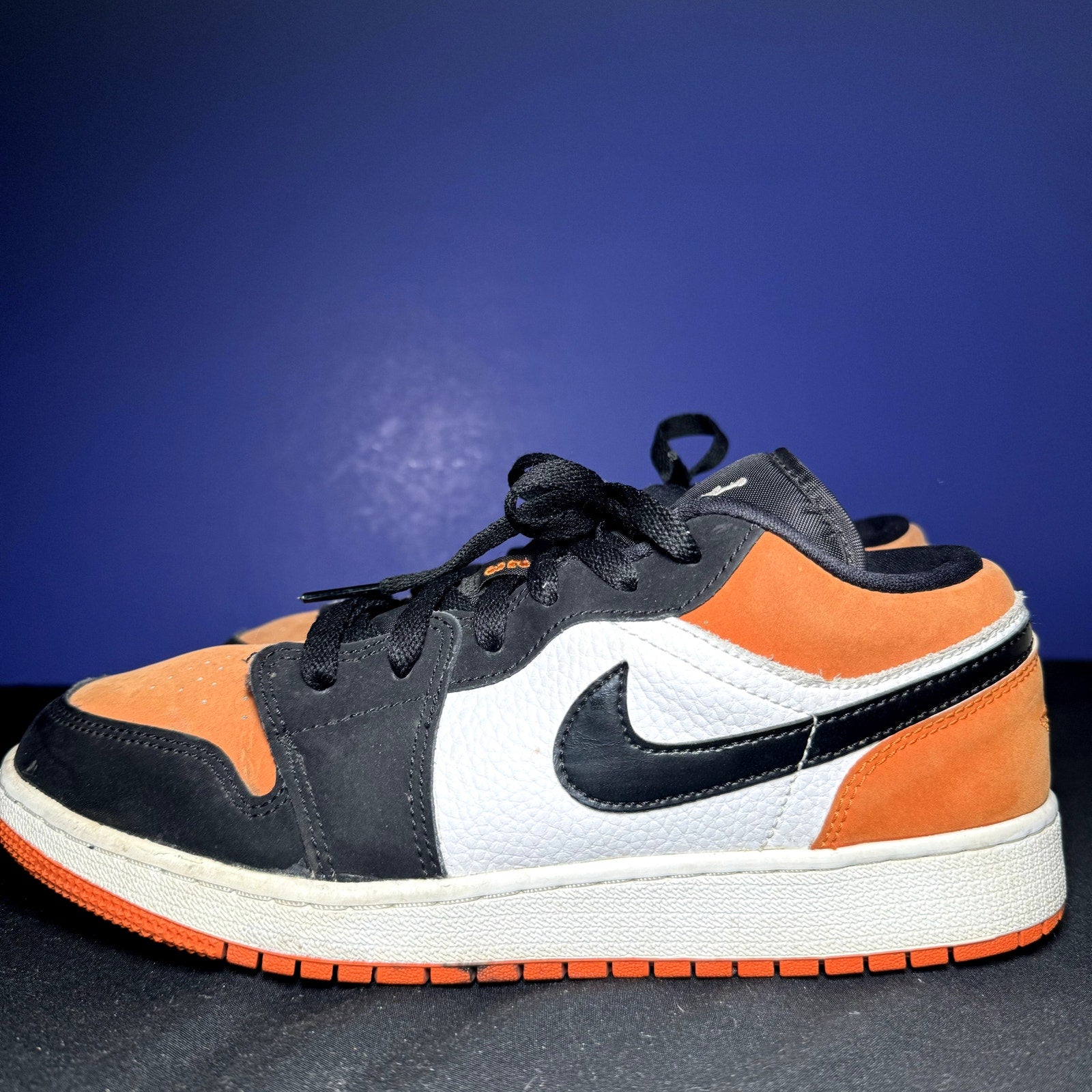 Air Jordan 1 Low GS Shattered Backboard Kids Shoes - Size 7