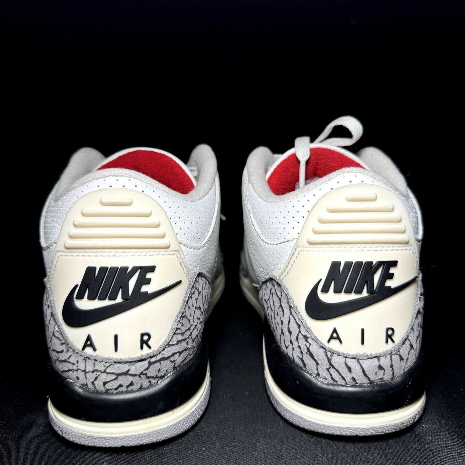 Air Jordan 3 Retro GS White Cement Reimagined Kids Shoes - Size 6.5