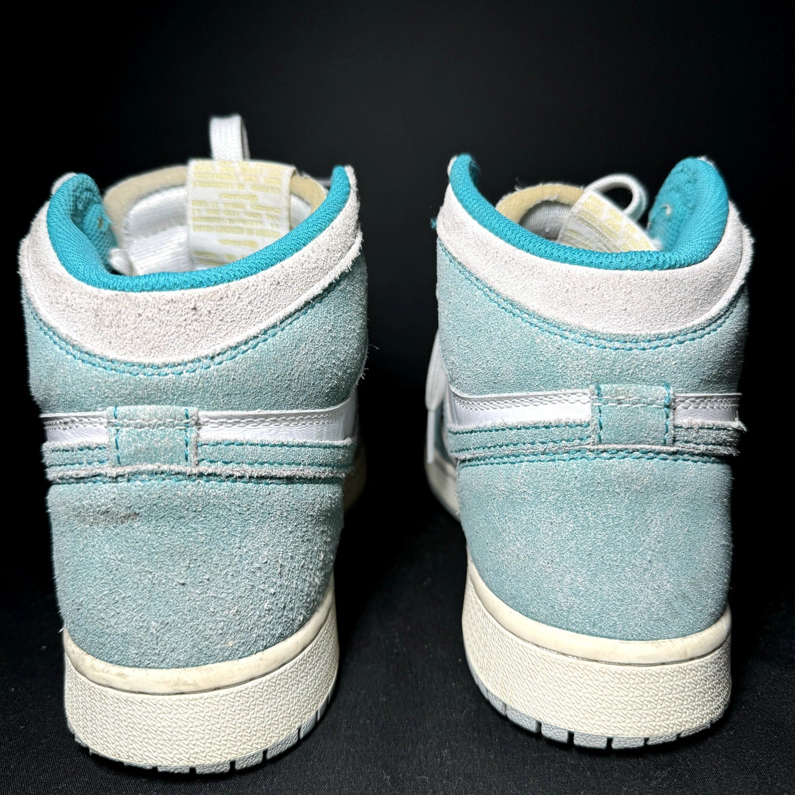 Air Jordan 1 Retro High OG GS Turbo Green Kids Shoes - Size 6