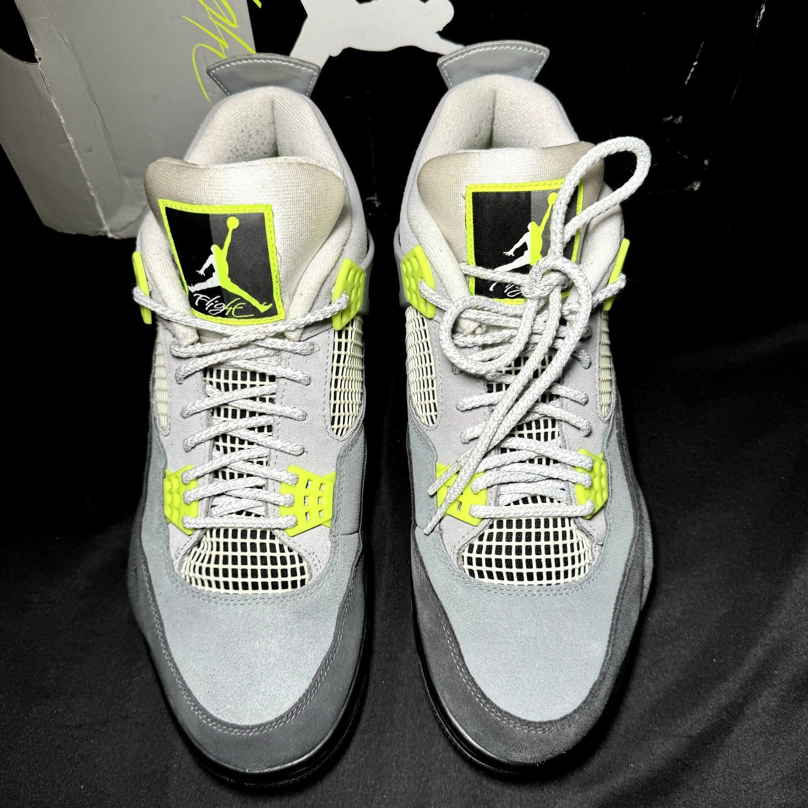 Air Jordan 4 Retro SE Neon 95 Men's Shoes - Size 11.5