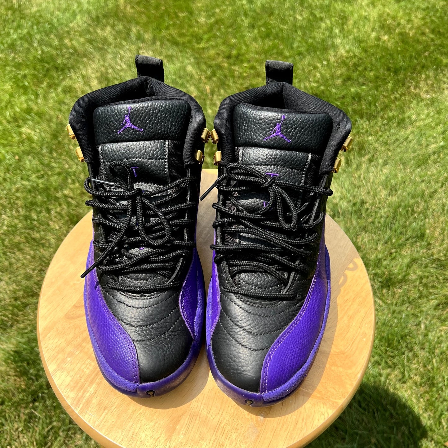 Air Jordan 12 Retro Field Purple Men's Shoes - Size 9