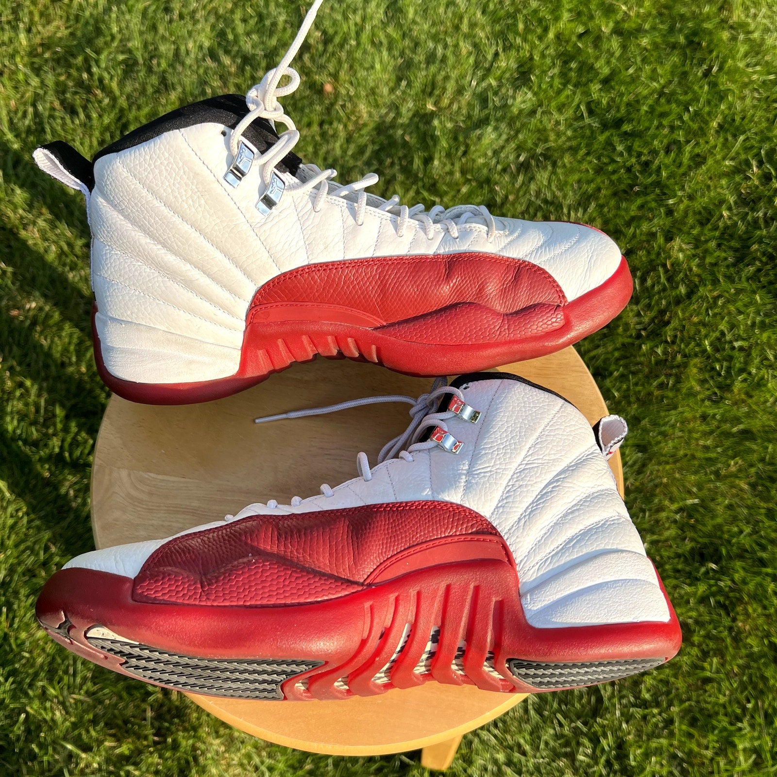 Air Jordan 12 Retro Cherry 2009 Men's Shoes - Size 10.5