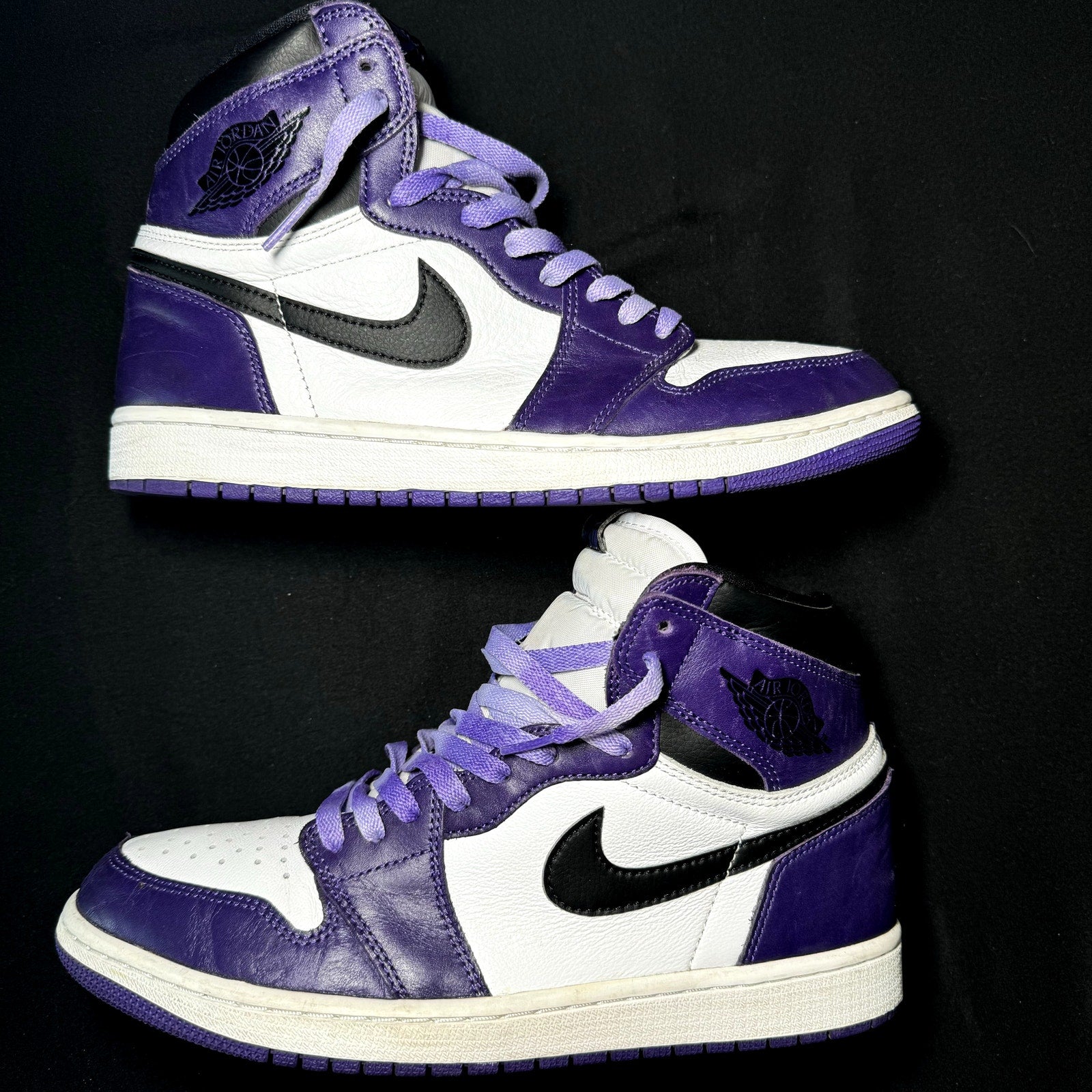 Air Jordan 1 Retro High OG Court Purple 2.0 Men's Shoes - Size 10