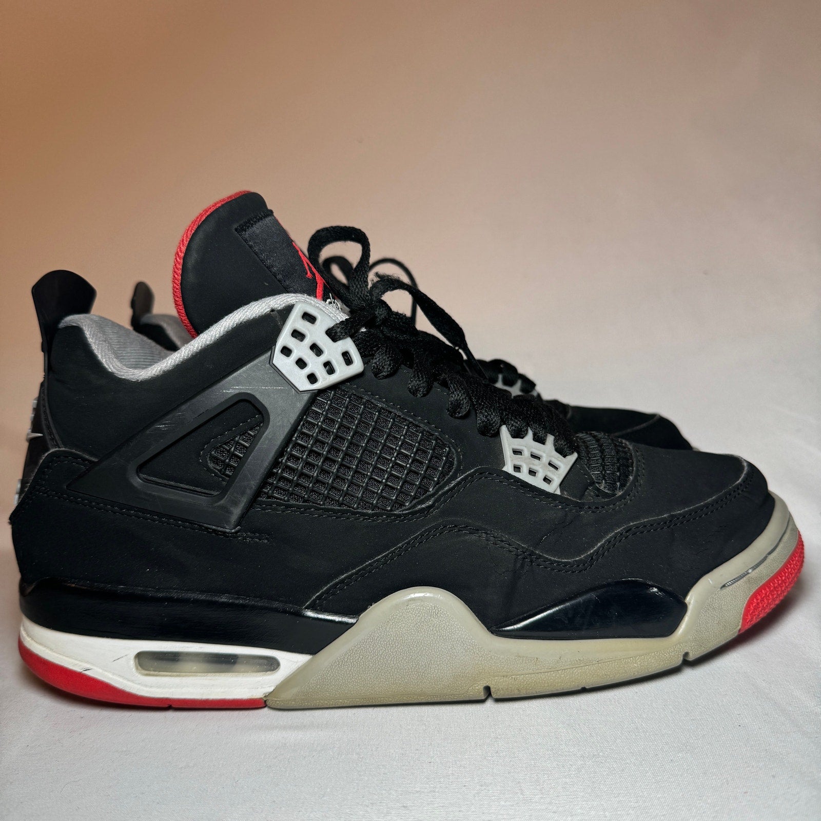 Air Jordan 4 Retro OG Bred 2019 Men's Shoes - Size 10