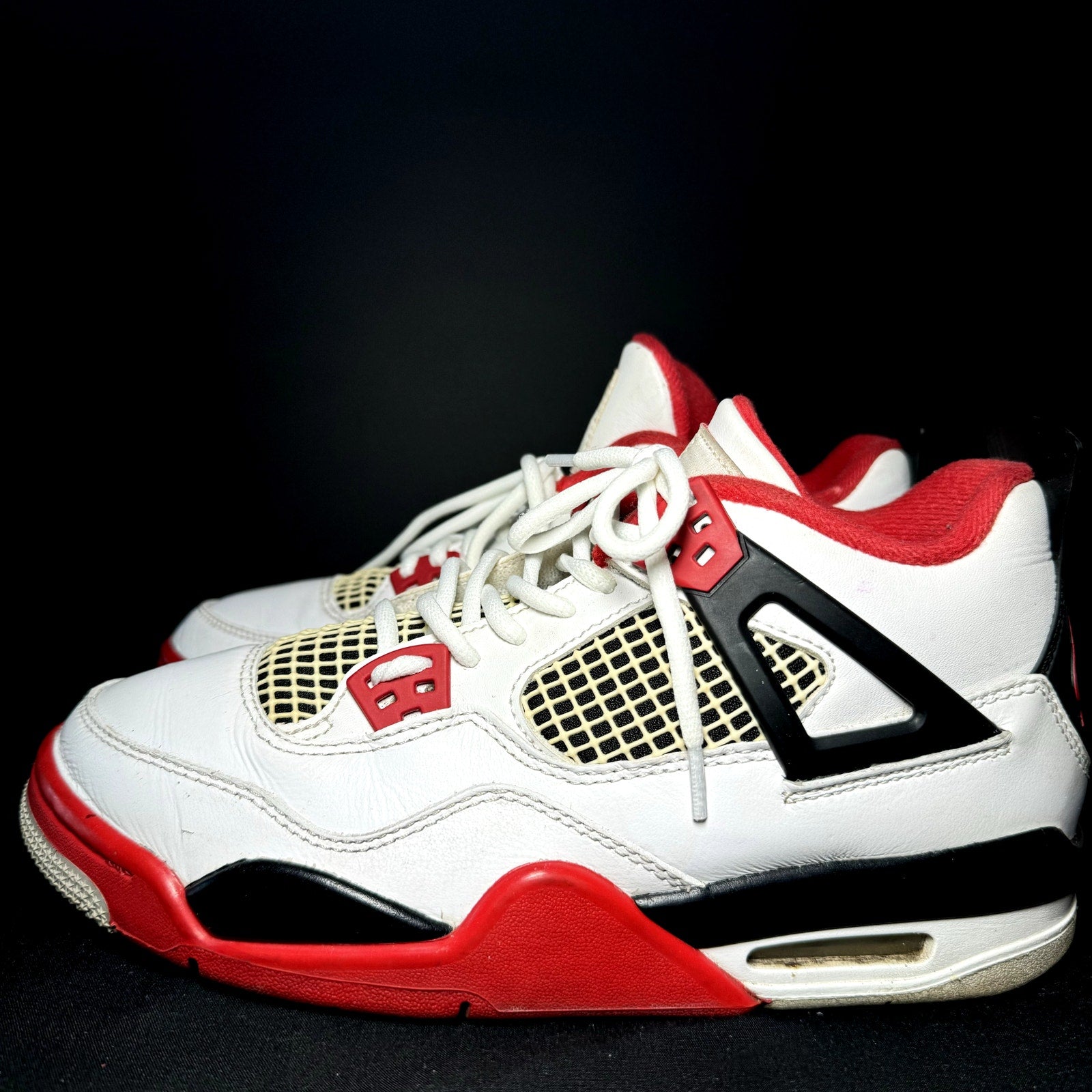 Air Jordan 4 Retro OG GS Fire Red 2020 Kids Shoes - Size 6.5