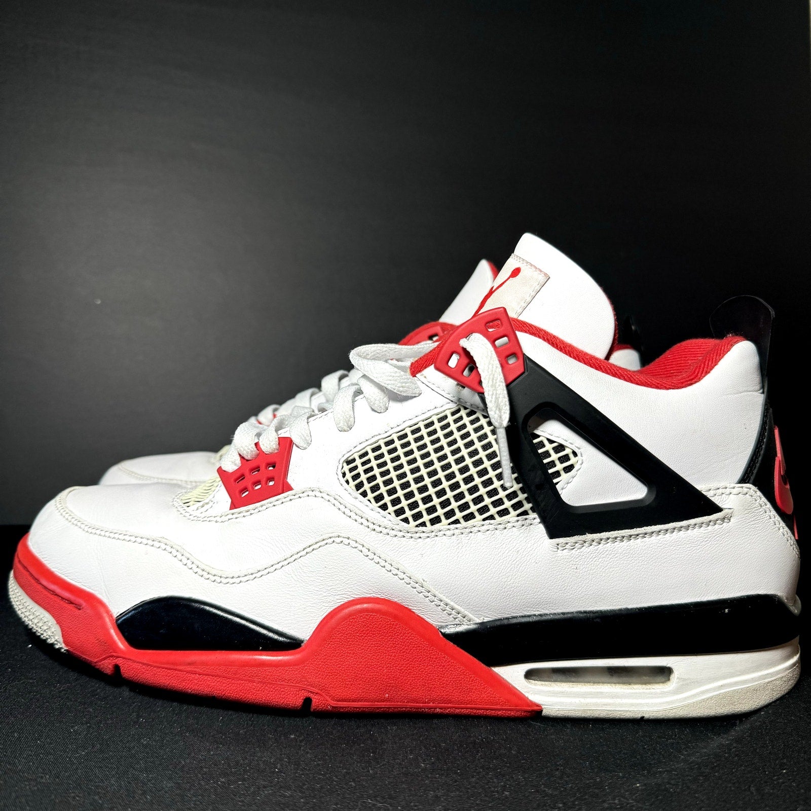 Air Jordan 4 Retro OG Fire Red 2020 Men's Shoes - Size 13