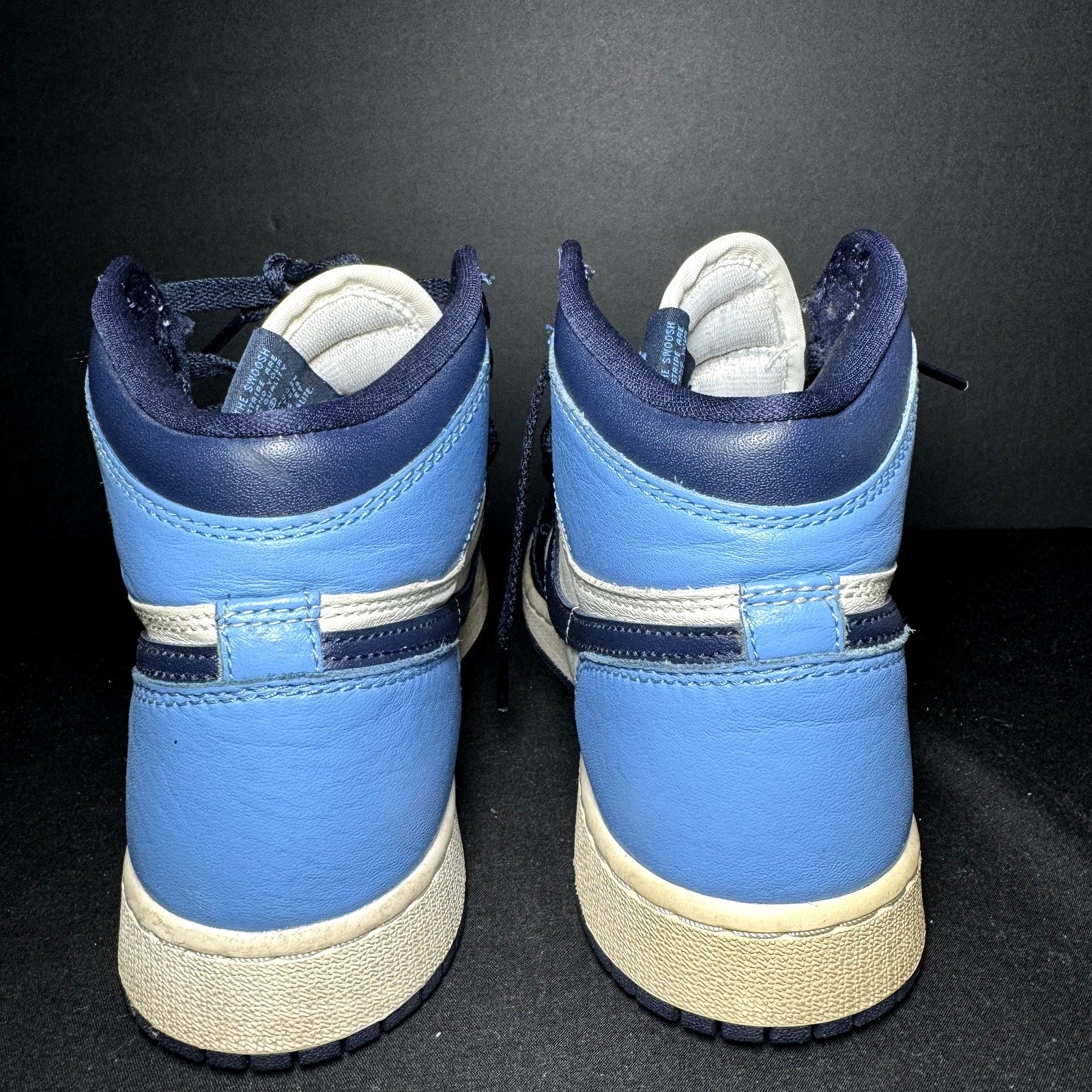 Air Jordan 1 Retro High OG GS Obsidian Kids Shoes - Size 6