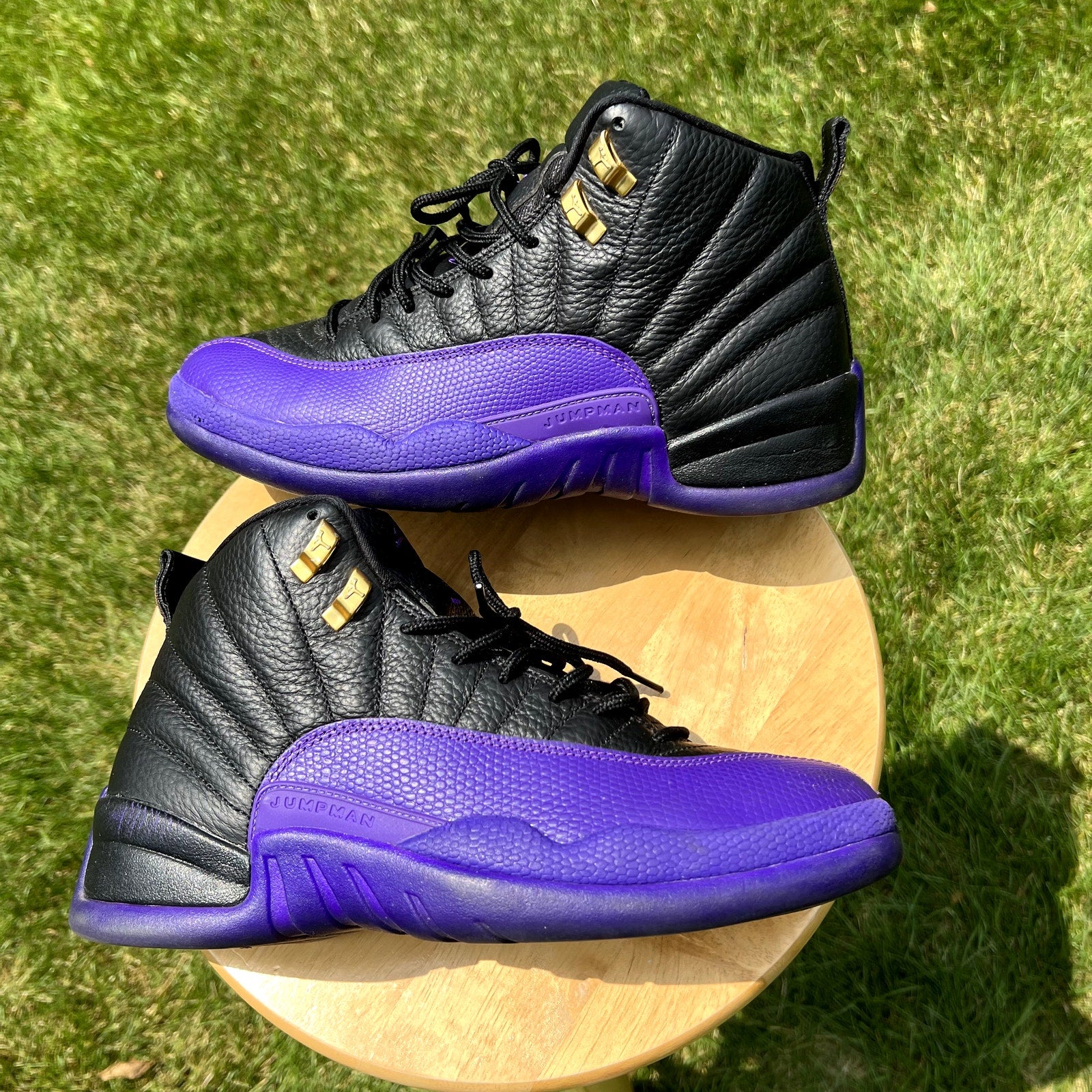 Air Jordan 12 Retro Field Purple Men's Shoes - Size 9