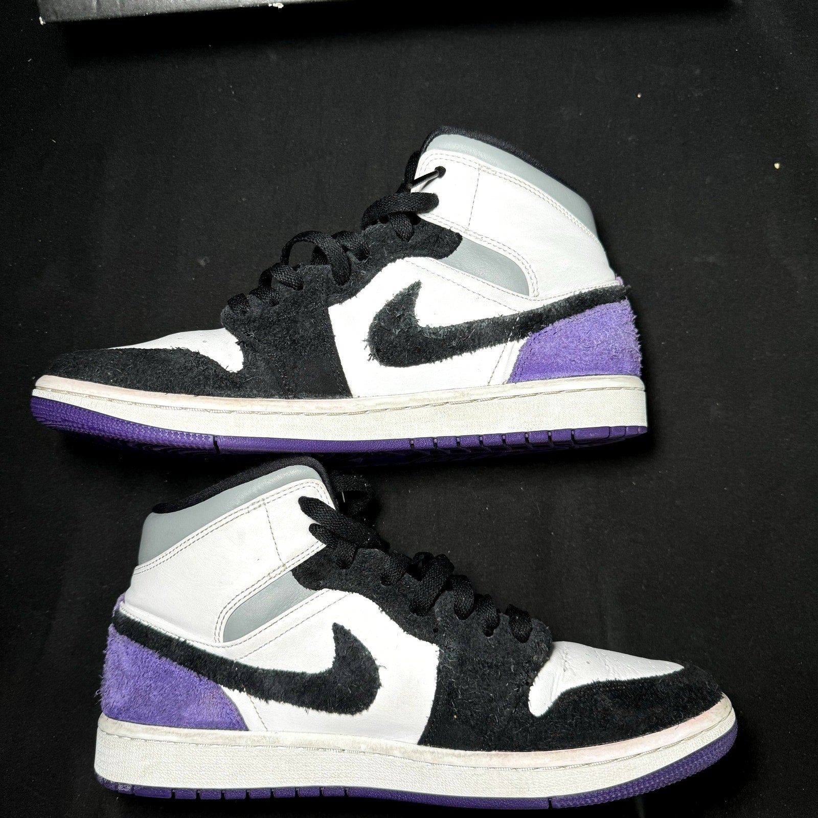 Air Jordan 1 Mid SE Varsity Purple 2020 Men's Shoes - Size 8.5