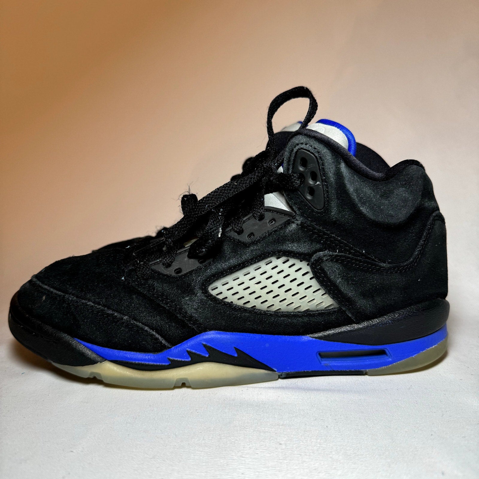 Air Jordan 5 Retro GS Racer Blue Kids Shoes - Size 7