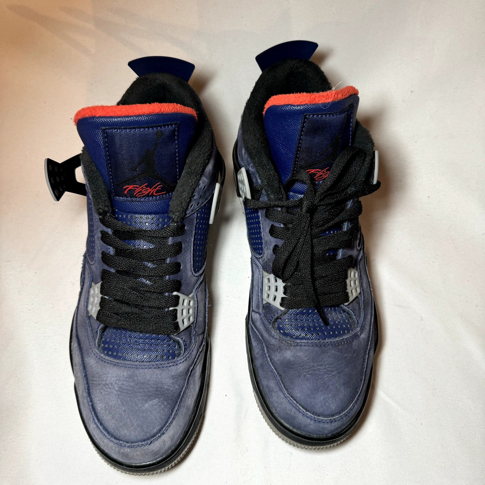 Air Jordan 4 Retro Winter Loyal Blue Men's Shoes - Size 9