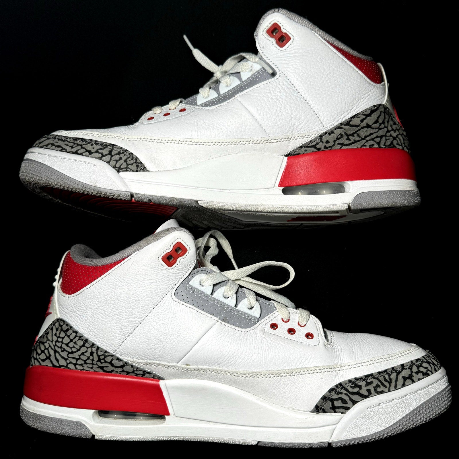 Air Jordan 3 Retro Fire Red 2022 Men's Shoes - Size 13