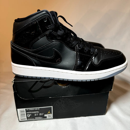 Air Jordan 1 Mid SE Space Jam Men's Shoes - Size 9.5