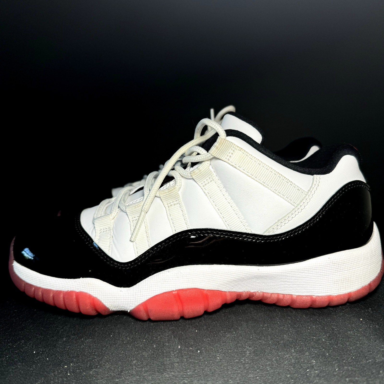 Air Jordan 11 Retro Low GS Concord-Bred Kids Shoes - Size 6.5