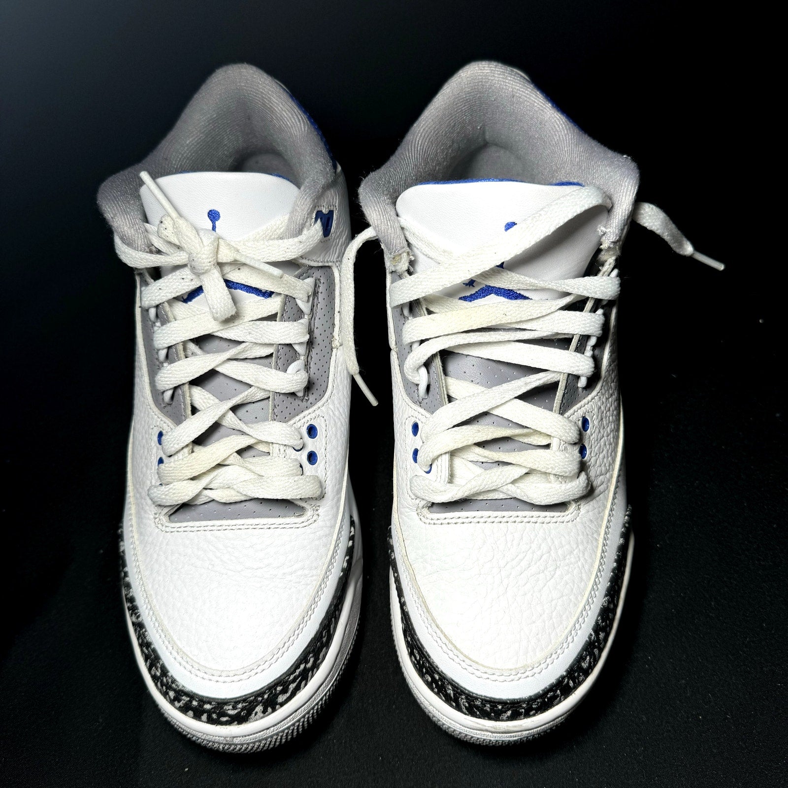 Air Jordan 3 Retro Racer Blue Men's Shoes - Size 7