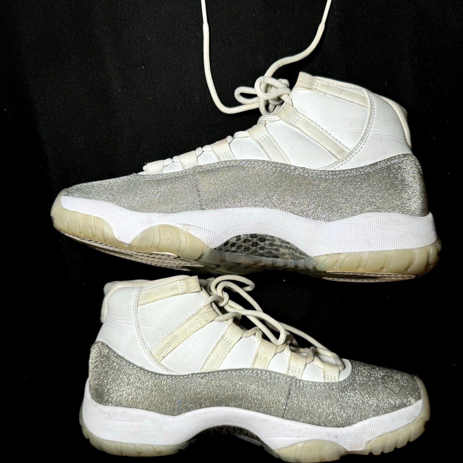 Air Jordan 11 Retro Vast Grey Women's Shoes - Size 8.5