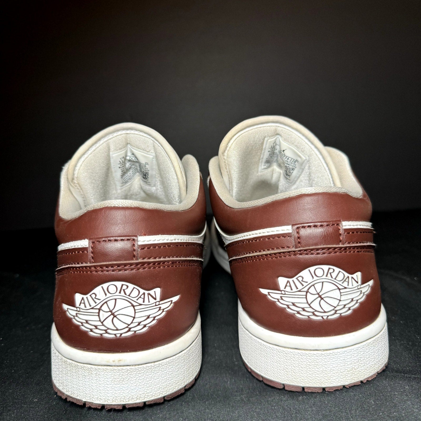 Air Jordan 1 Low Bronze Eclipse Women's Shoes - Size 11.5