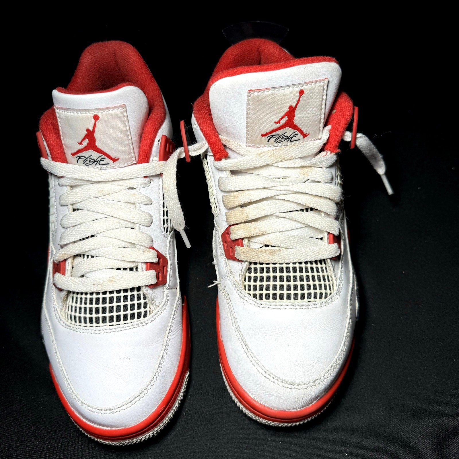 Air Jordan 4 Retro OG GS Fire Red 2020 Kids Shoes - Size 6