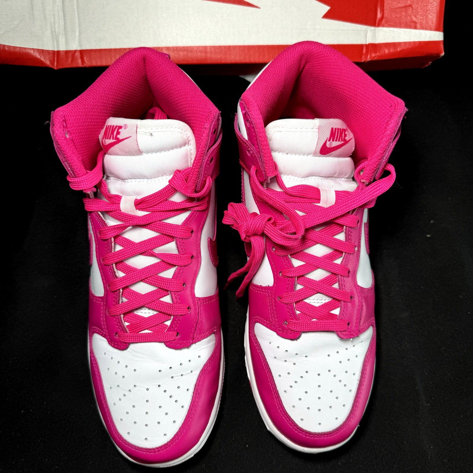 Nike Dunk High Pink Prime 2021 Women's Shoes - Size 7