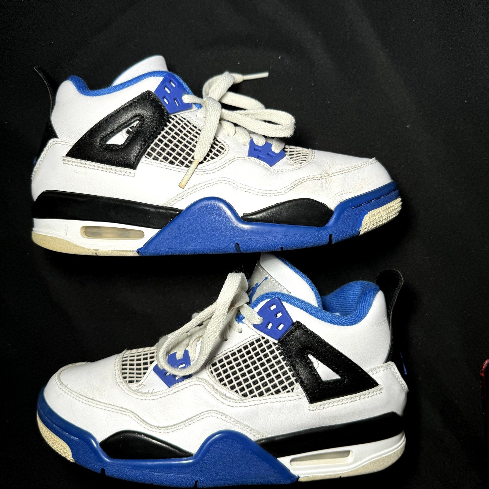 Air Jordan 4 Retro GS Motorsports Kids Shoes - Size 4.5