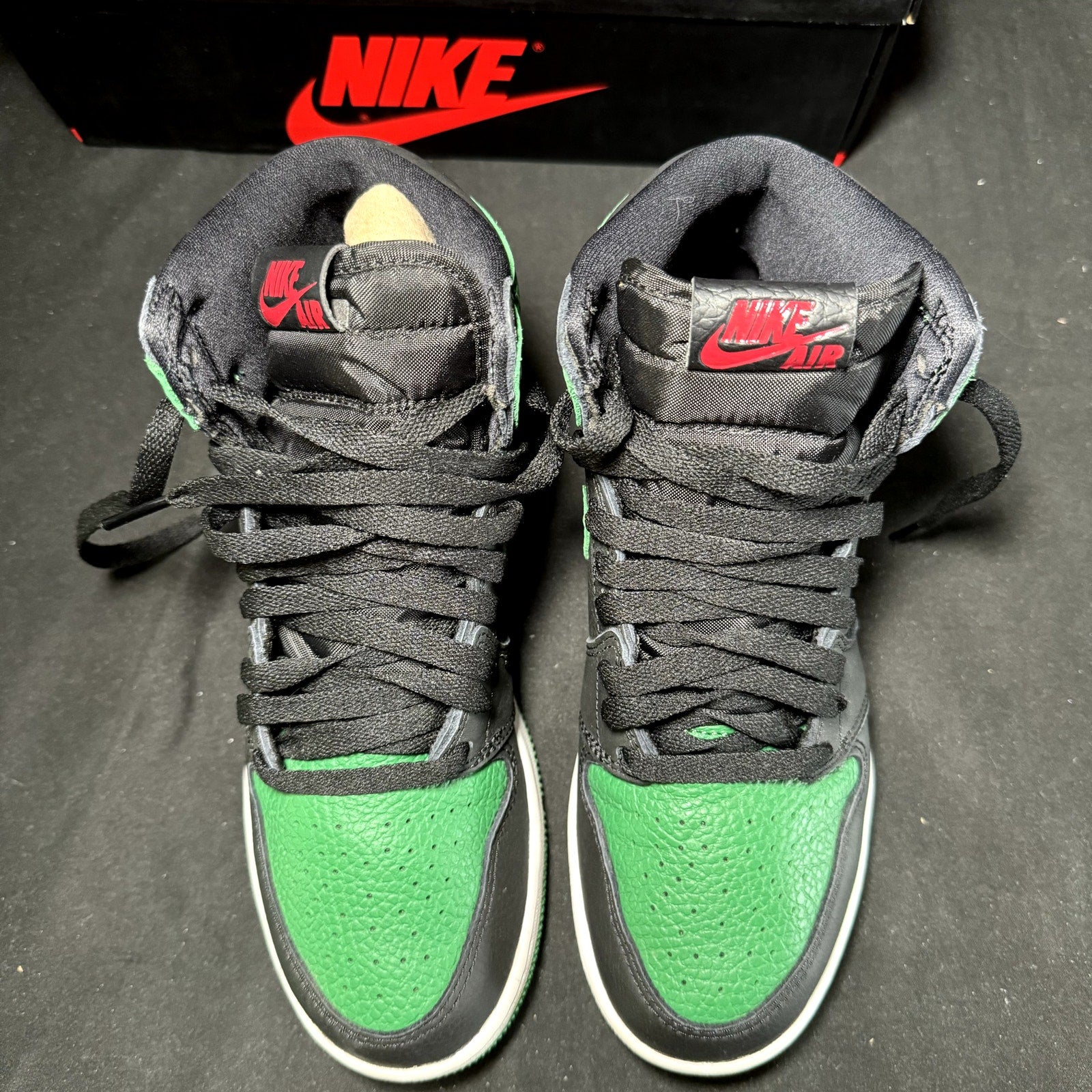 Air Jordan 1 Retro High OG GS Pine Green 2.0 2020 Kids Shoes - Size 5.5