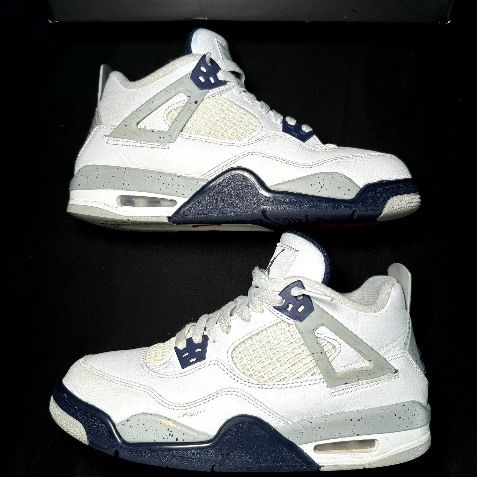 Air Jordan 4 Retro GS Midnight Navy 2022 Men's Shoes  - Size 7